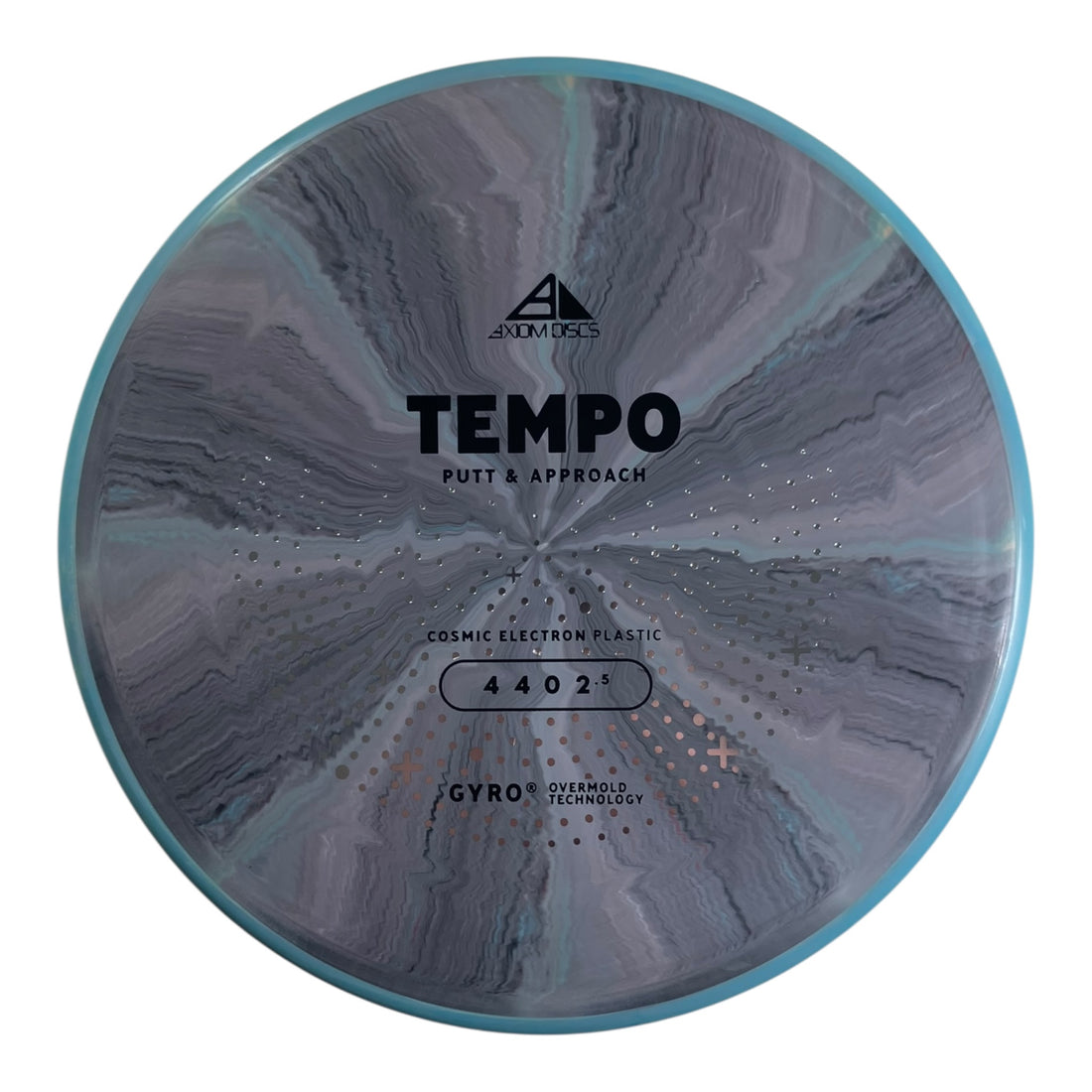 Axiom Discs Tempo | Cosmic Electron | Grey/Blue 171g (Project Lab Coat) Disc Golf