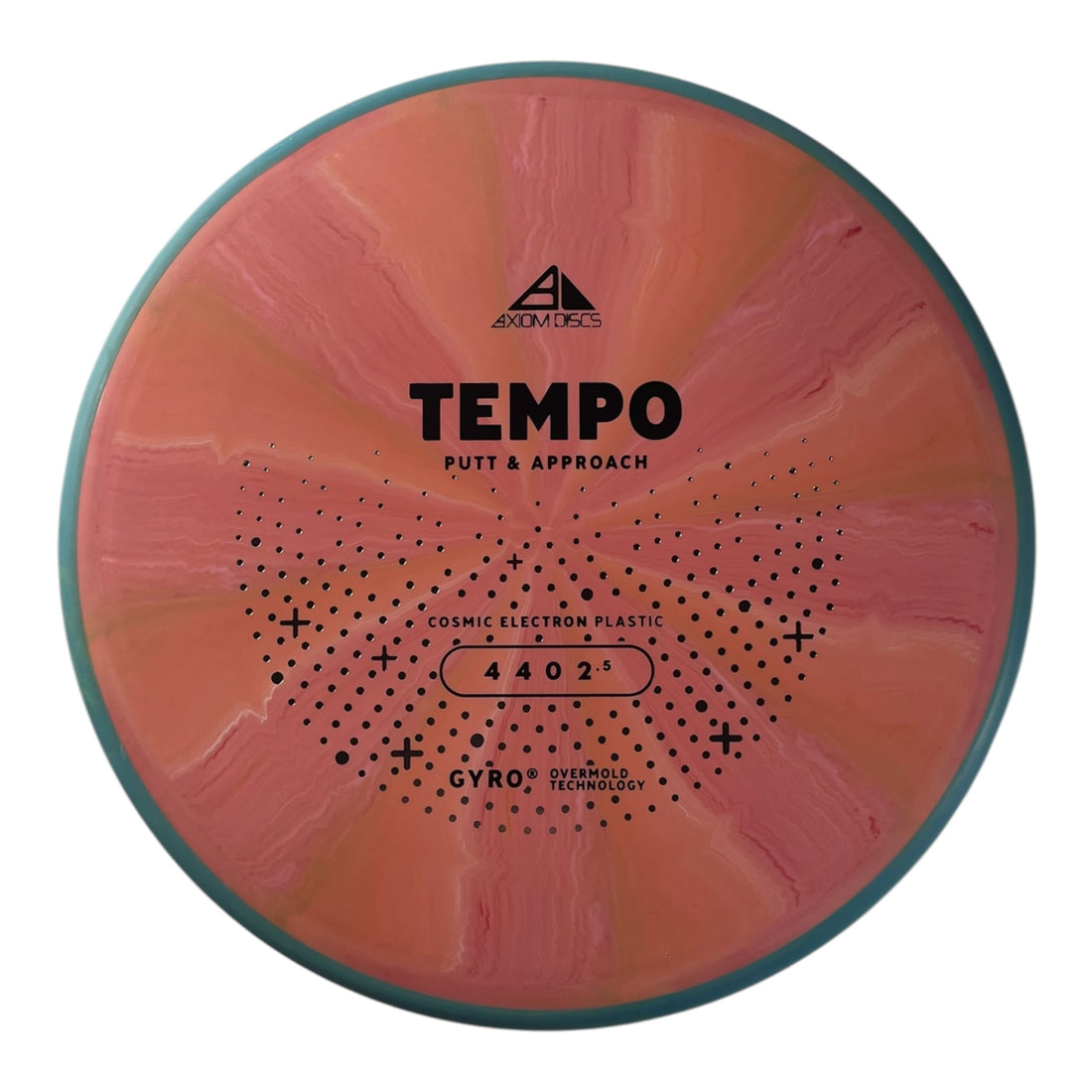 Axiom Discs Tempo | Cosmic Electron | Orange/Teal 171g (Project Lab Coat) Disc Golf