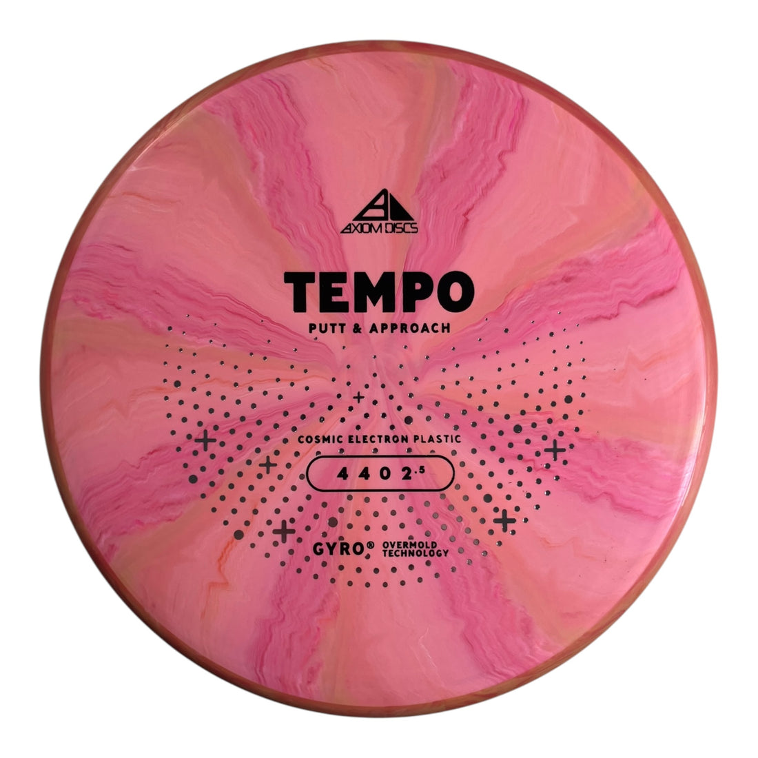 Axiom Discs Tempo | Cosmic Electron | Pink/Orange 165g (Project Lab Coat) Disc Golf