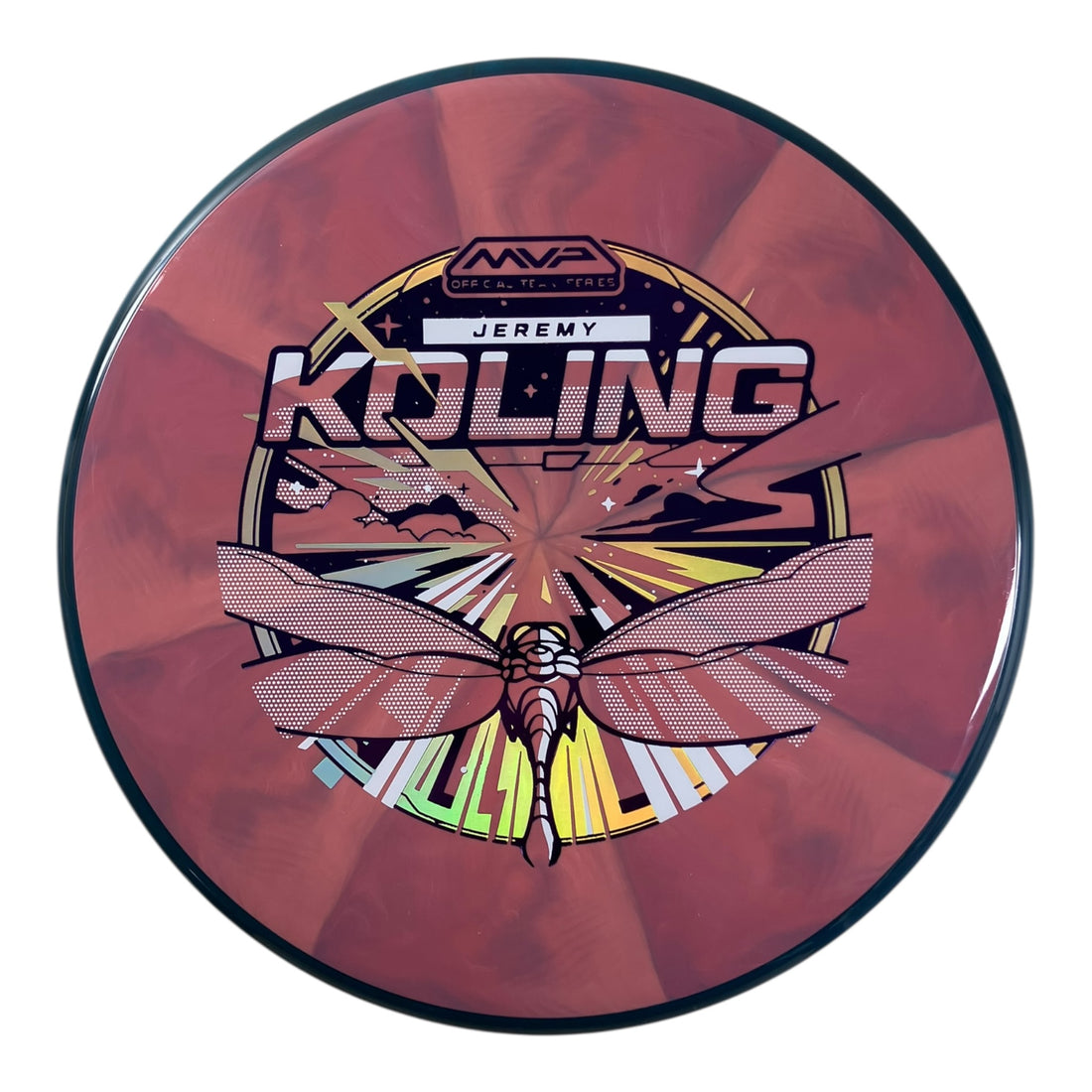 Axiom Discs Tempo | Cosmic Neutron | Pink/Navy 166g (Jeremy Koling) Disc Golf