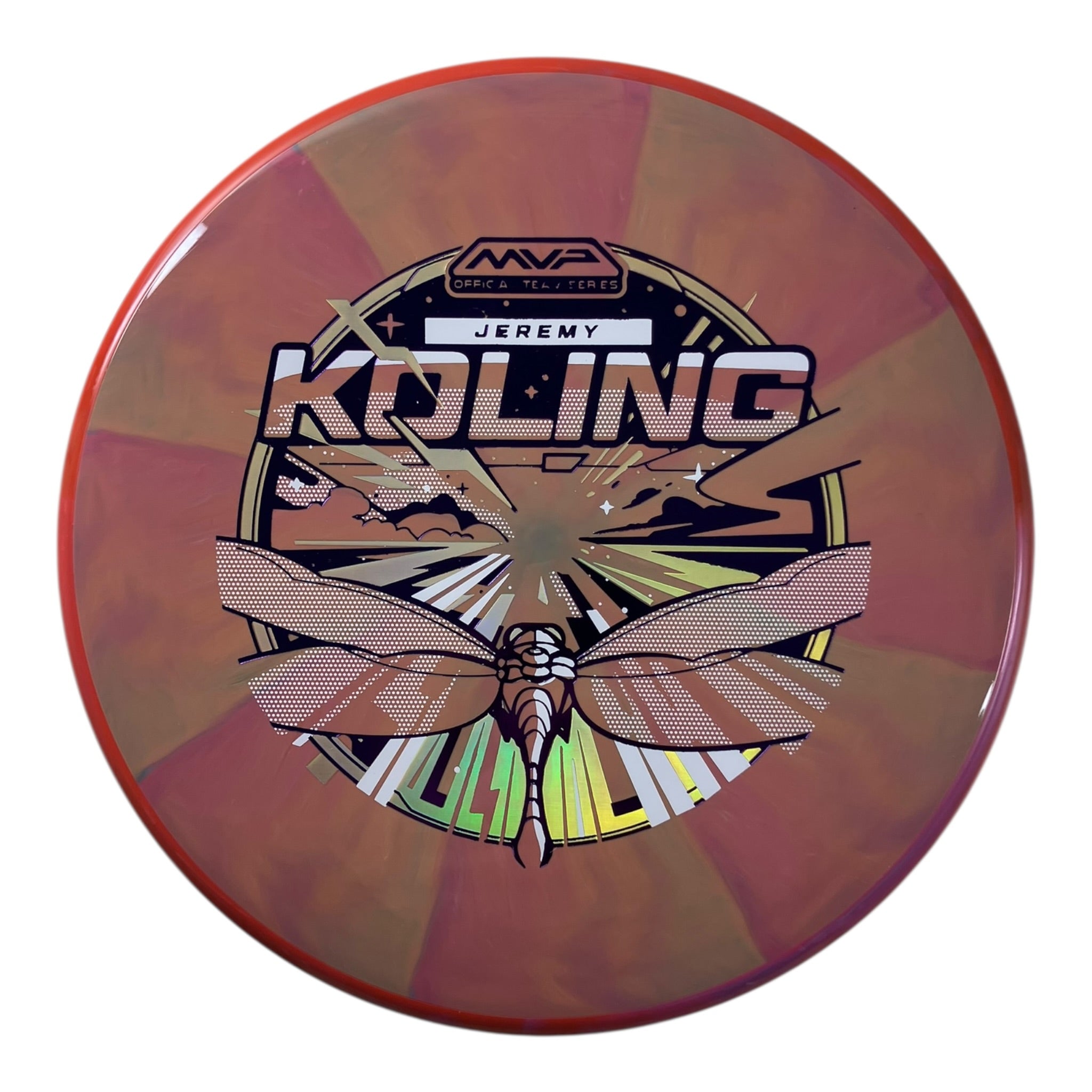 Axiom Discs Tempo | Cosmic Neutron | Pink/Orange 174g (Jeremy Koling) Disc Golf