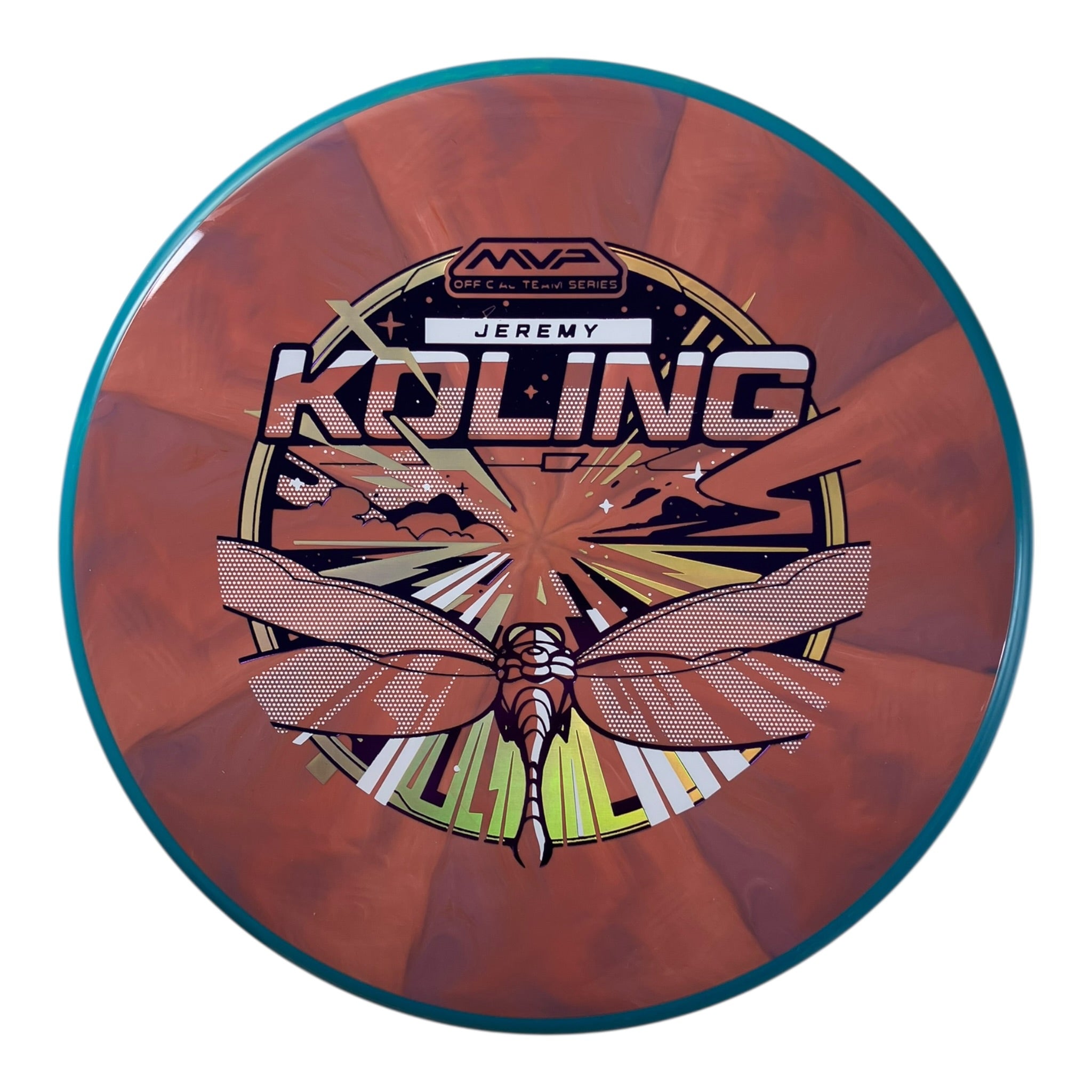 Axiom Discs Tempo | Cosmic Neutron | Pink/Purple/Blue 174g (Jeremy Koling) Disc Golf
