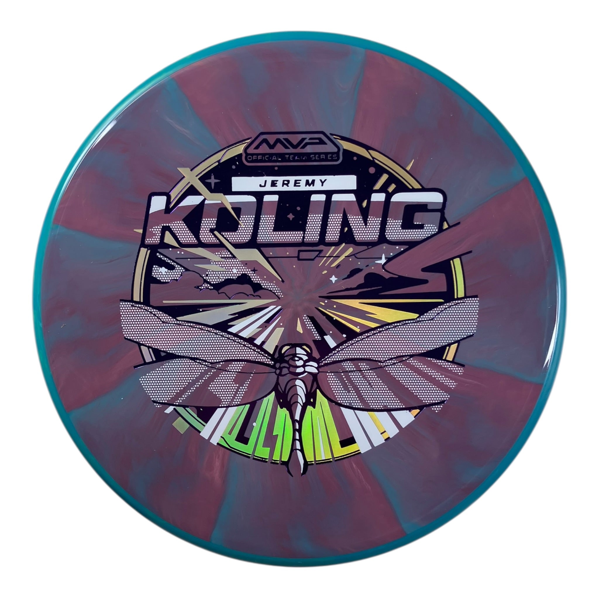 Axiom Discs Tempo | Cosmic Neutron | Purple/Blue 174g (Jeremy Koling) Disc Golf
