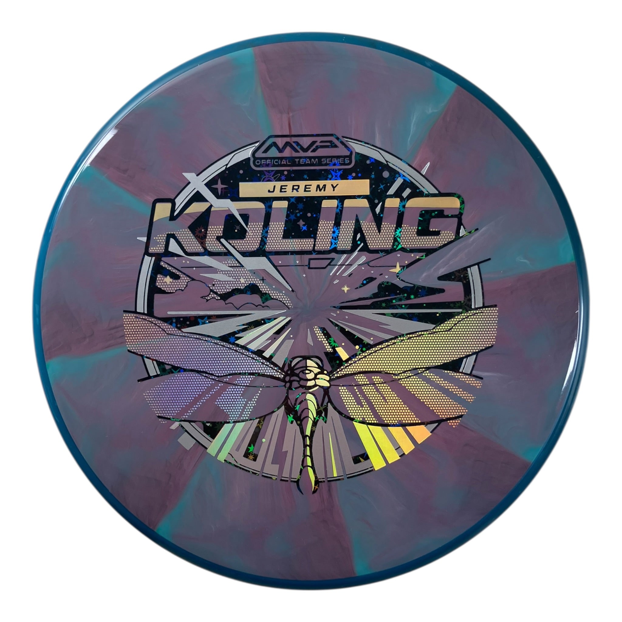 Axiom Discs Tempo | Cosmic Neutron | Purple/Blue 175g (Jeremy Koling) Disc Golf