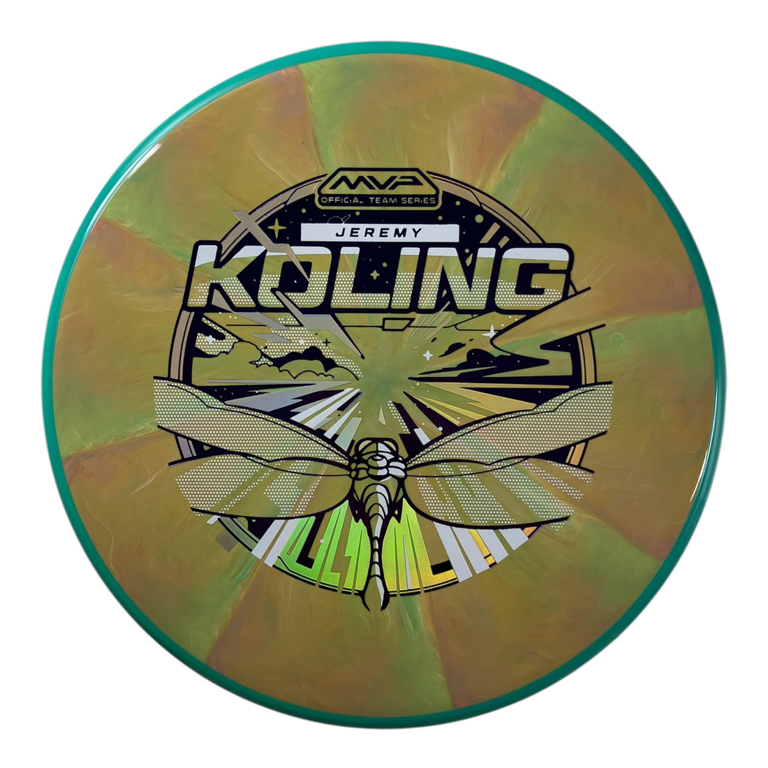 Axiom Discs Tempo | Cosmic Neutron | Yellow/Blue 168g (Jeremy Koling) Disc Golf