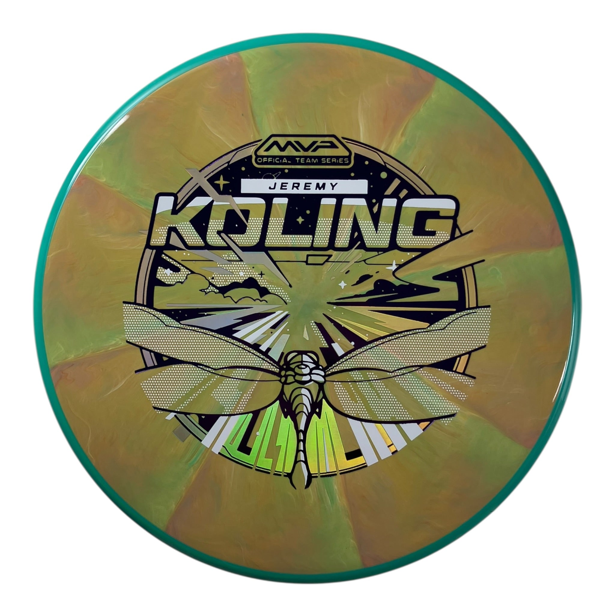 Axiom Discs Tempo | Cosmic Neutron | Yellow/Blue 168g (Jeremy Koling) Disc Golf