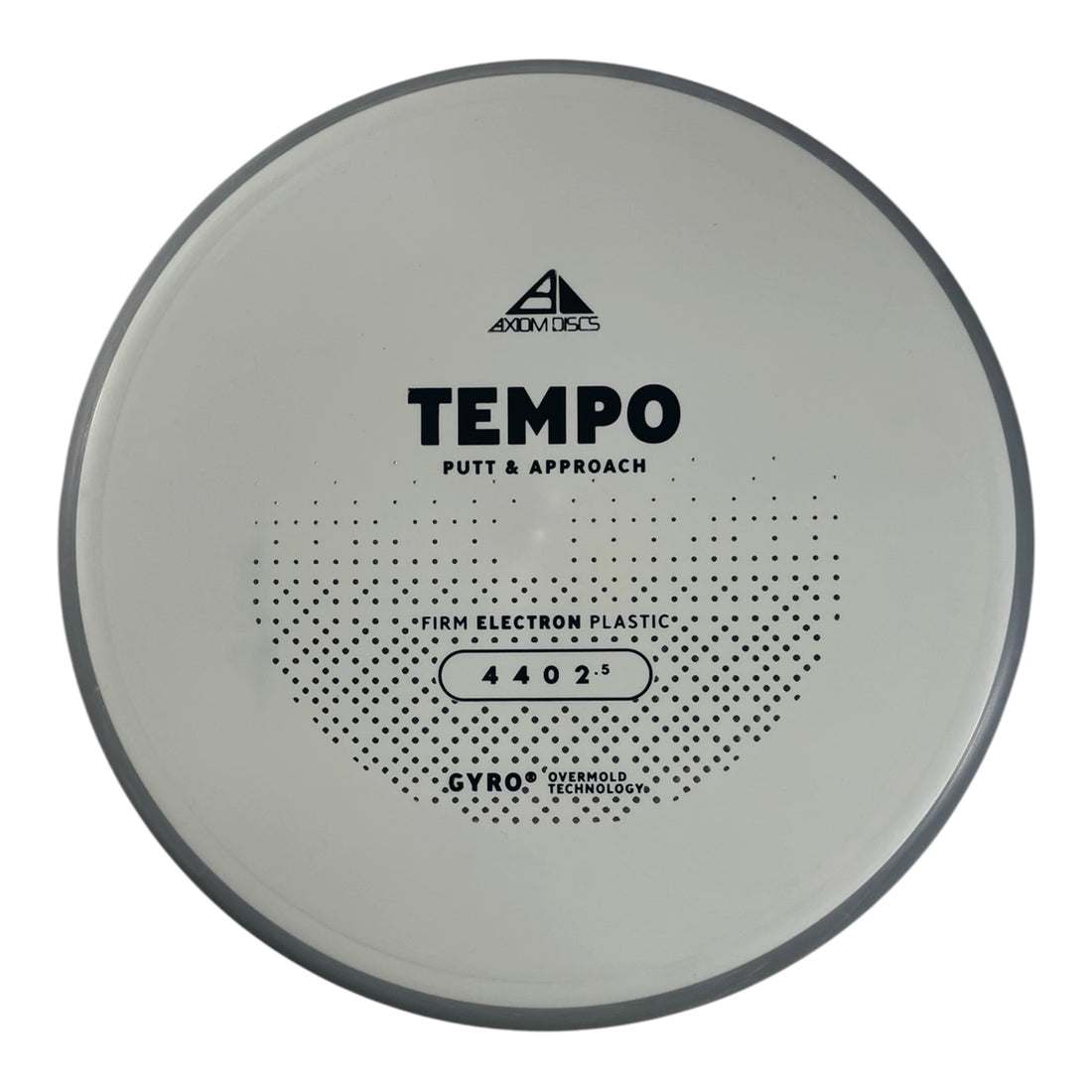 Axiom Discs Tempo | Electron Firm | White/Grey 172g (Project Lab Coat) Disc Golf