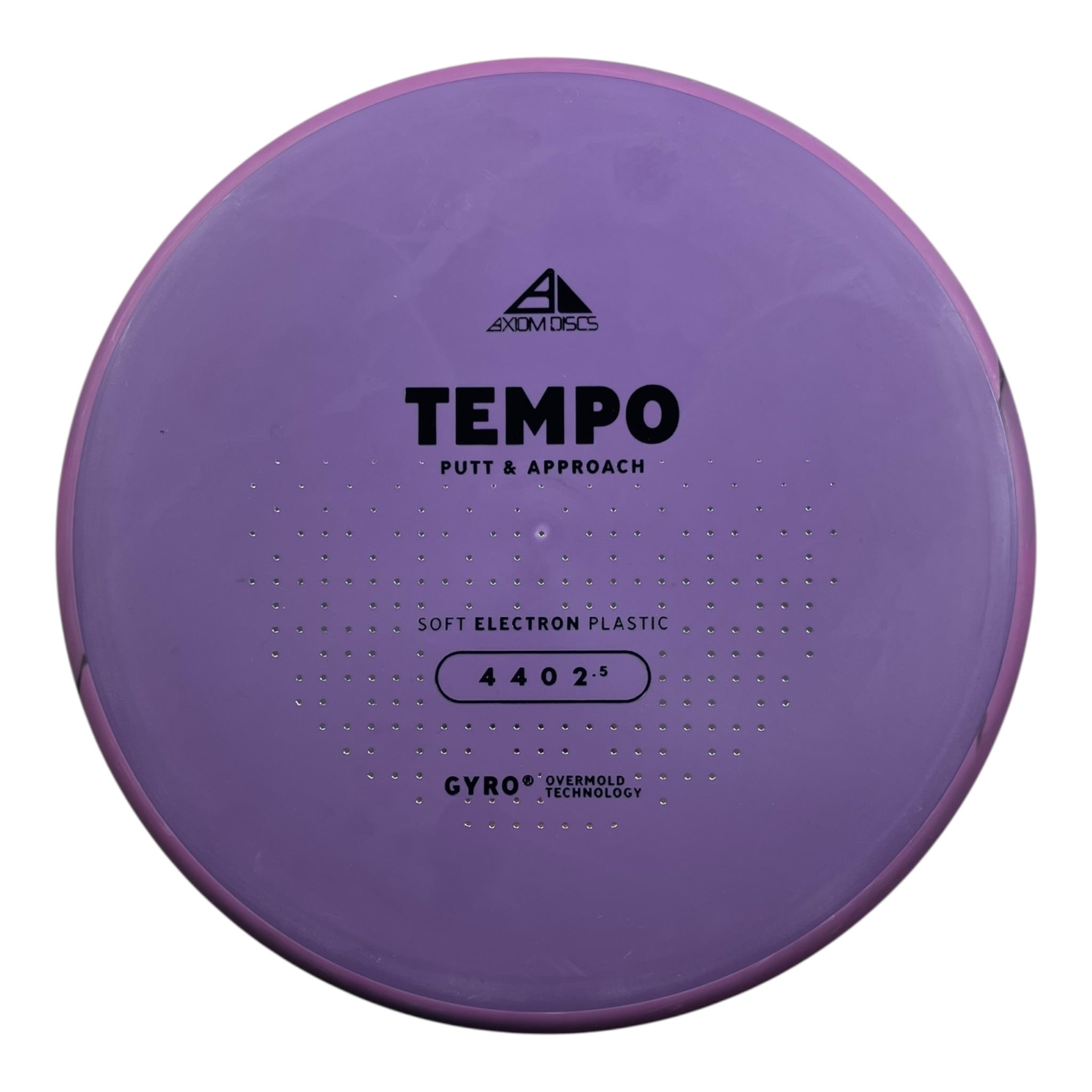 Axiom Discs Tempo | Electron Soft | Purple/Purple 166g (Project Lab Coat) Disc Golf