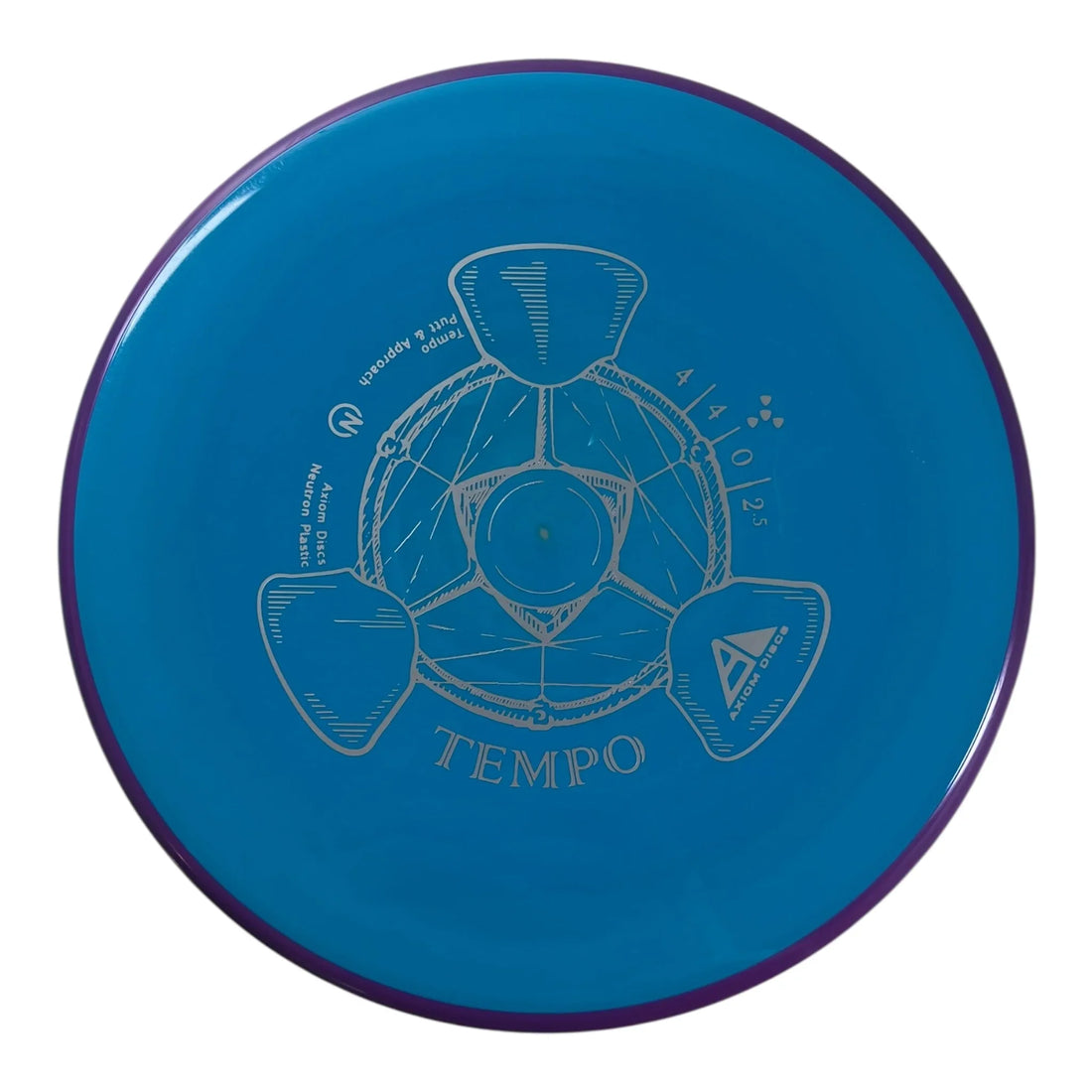 Axiom Discs Tempo | Neutron | Blue/Purple 168g Disc Golf