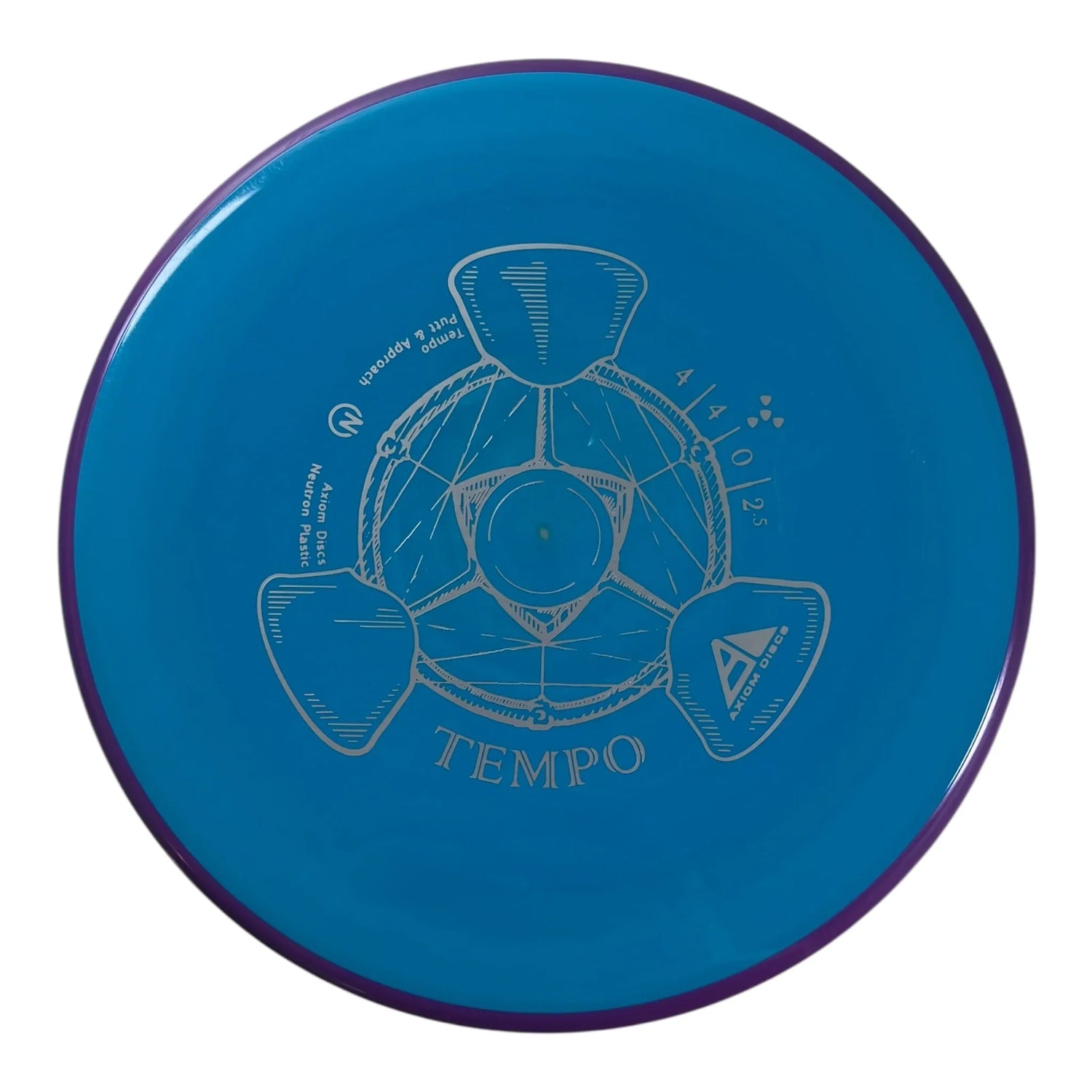Axiom Discs Tempo | Neutron | Blue/Purple 168g Disc Golf