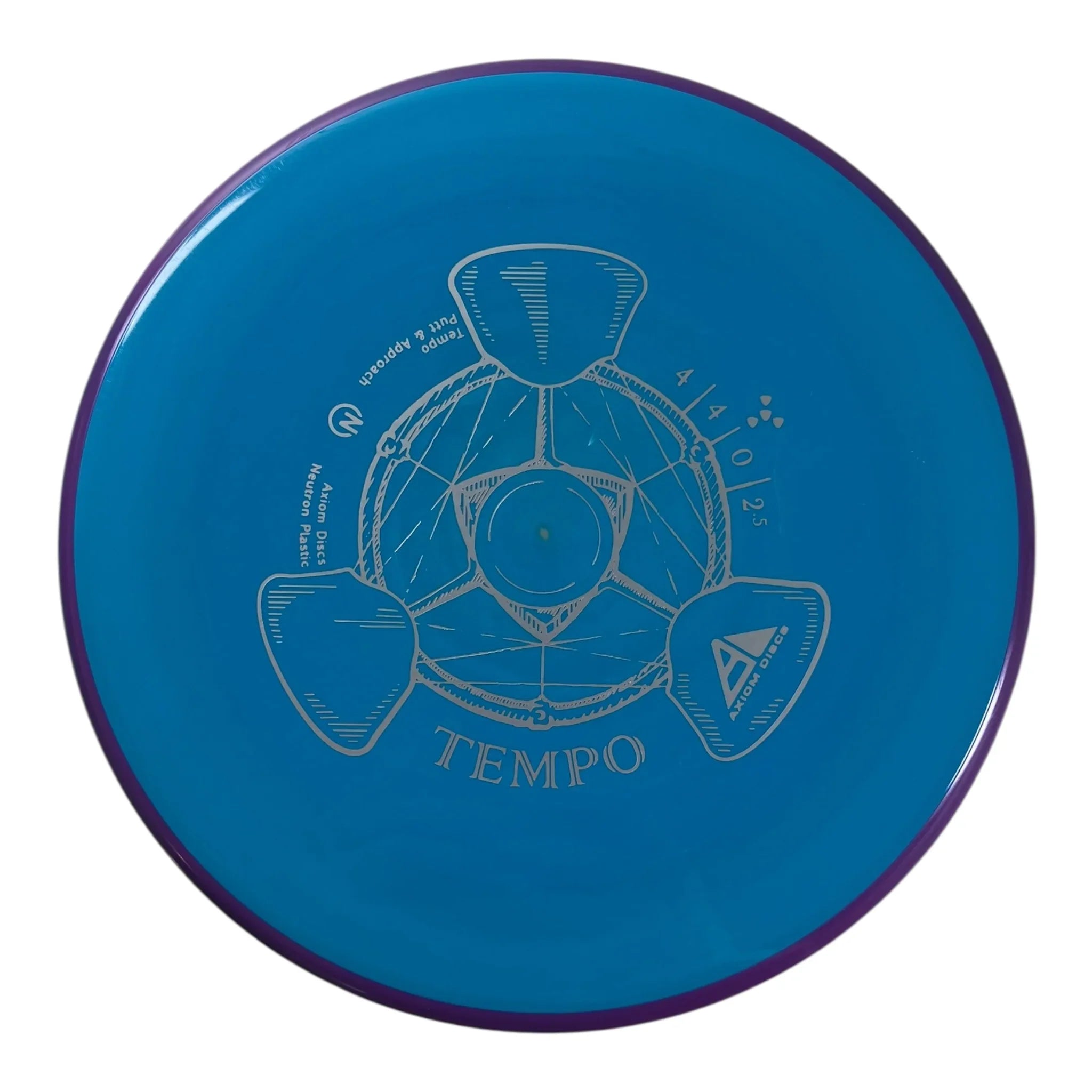 Axiom Discs Tempo | Neutron | Blue/Purple 168g Disc Golf