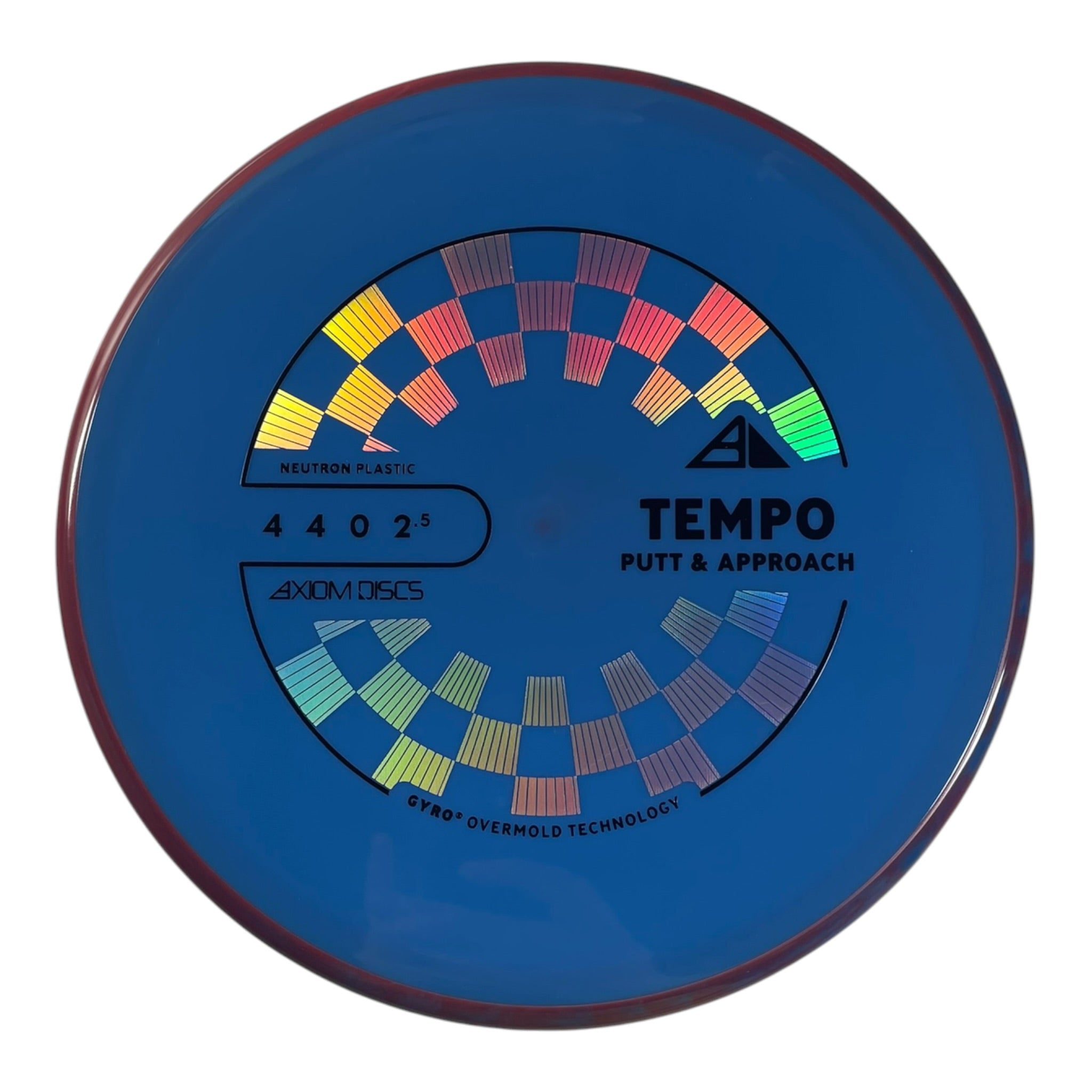 Axiom Discs Tempo | Neutron | Blue/Red 174g (Project Lab Coat) Disc Golf