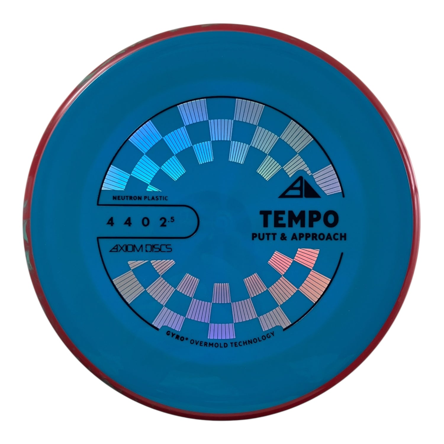 Axiom Discs Tempo | Neutron | Blue/Red 175g (Project Lab Coat) Disc Golf