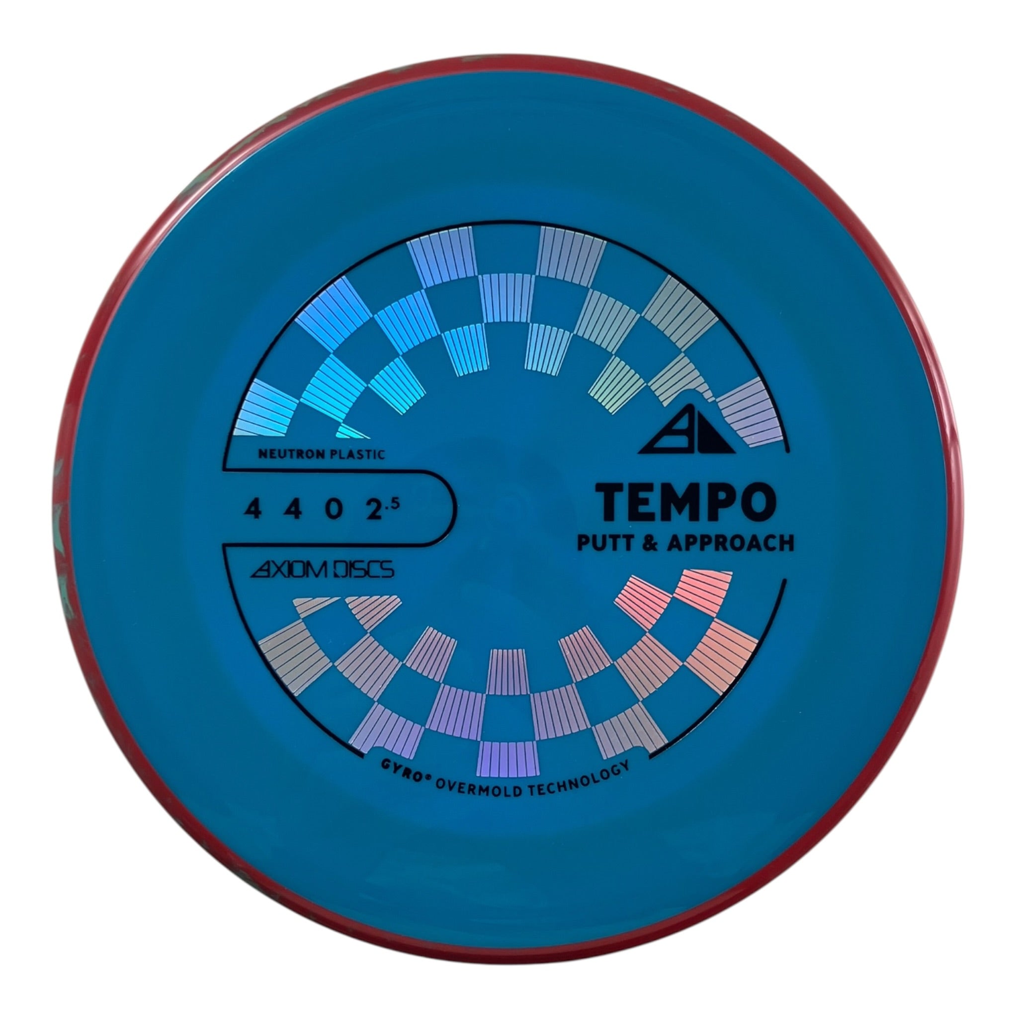 Axiom Discs Tempo | Neutron | Blue/Red 175g (Project Lab Coat) Disc Golf