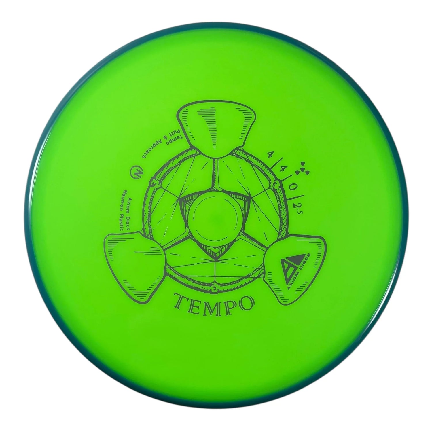Axiom Discs Tempo | Neutron | Green/Blue 166-170g Disc Golf