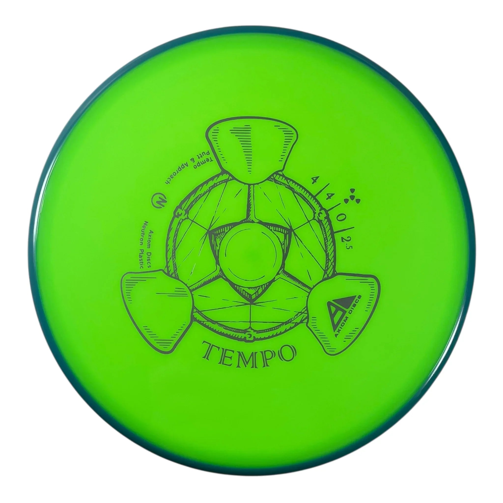 Axiom Discs Tempo | Neutron | Green/Blue 166-170g Disc Golf