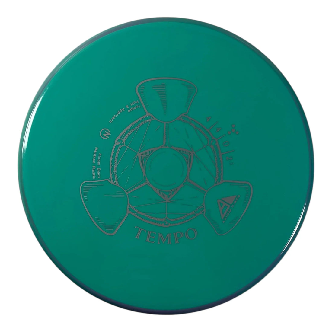 Axiom Discs Tempo | Neutron | Green/Purple 166g Disc Golf