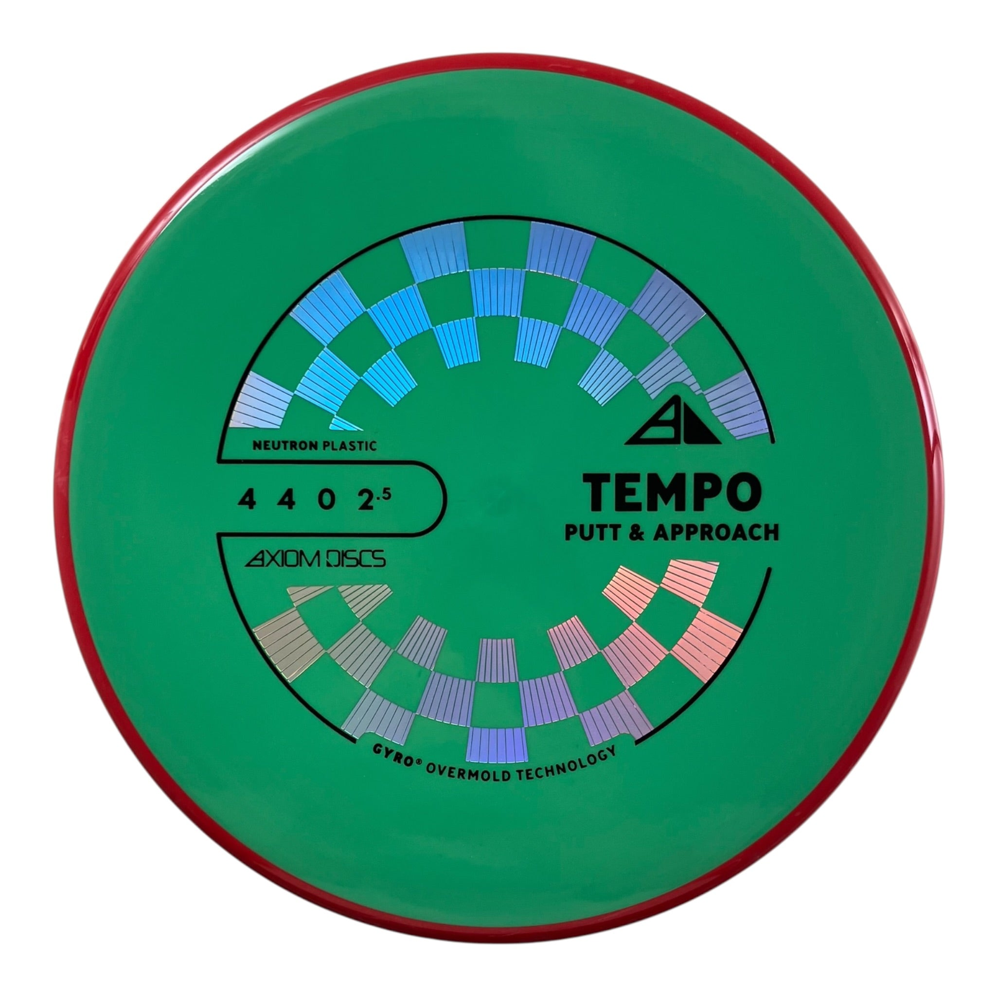 Axiom Discs Tempo | Neutron | Green/Red 169g (Project Lab Coat) Disc Golf