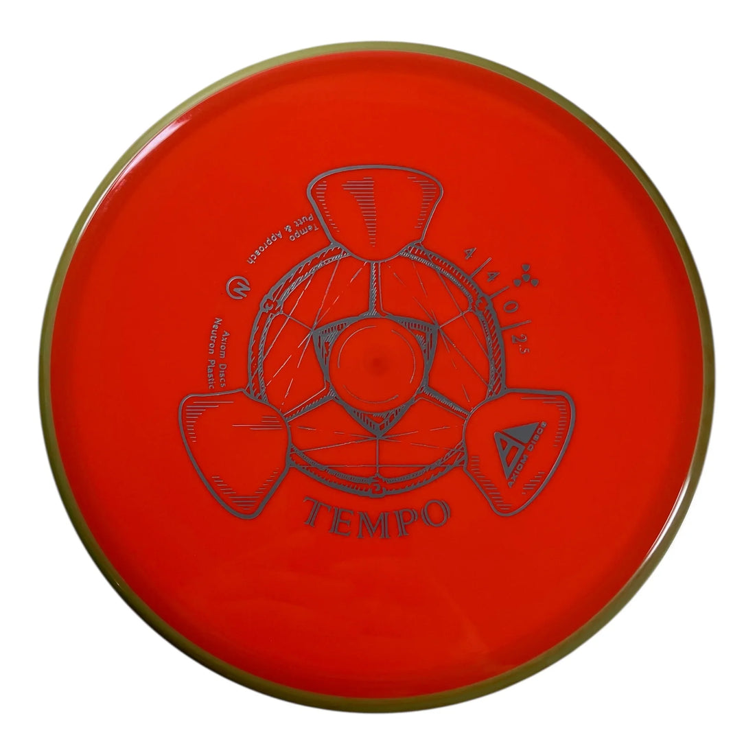 Axiom Discs Tempo | Neutron | Orange/Yellow 173g Disc Golf