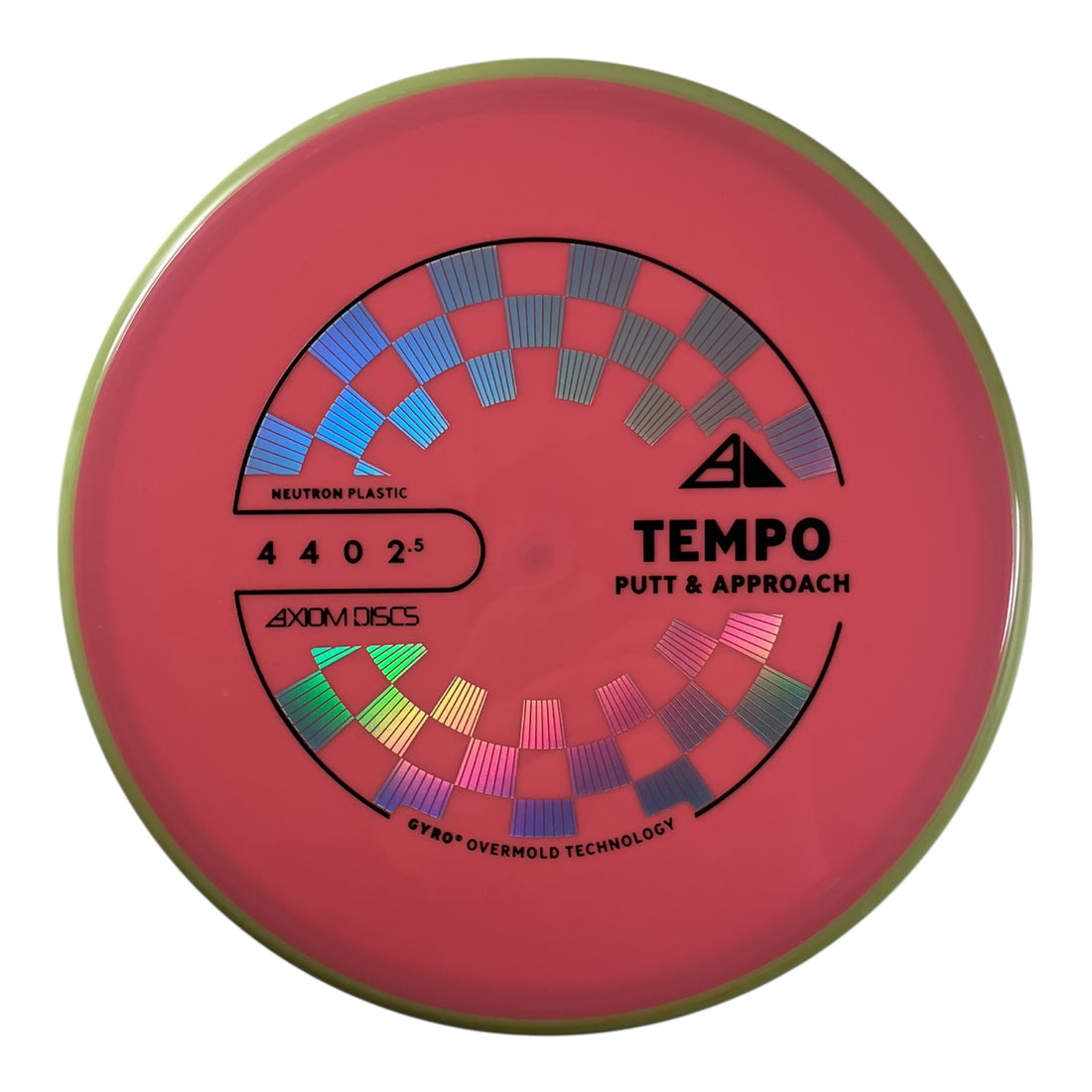 Axiom Discs Tempo | Neutron | Pink/Lime 173g Disc Golf