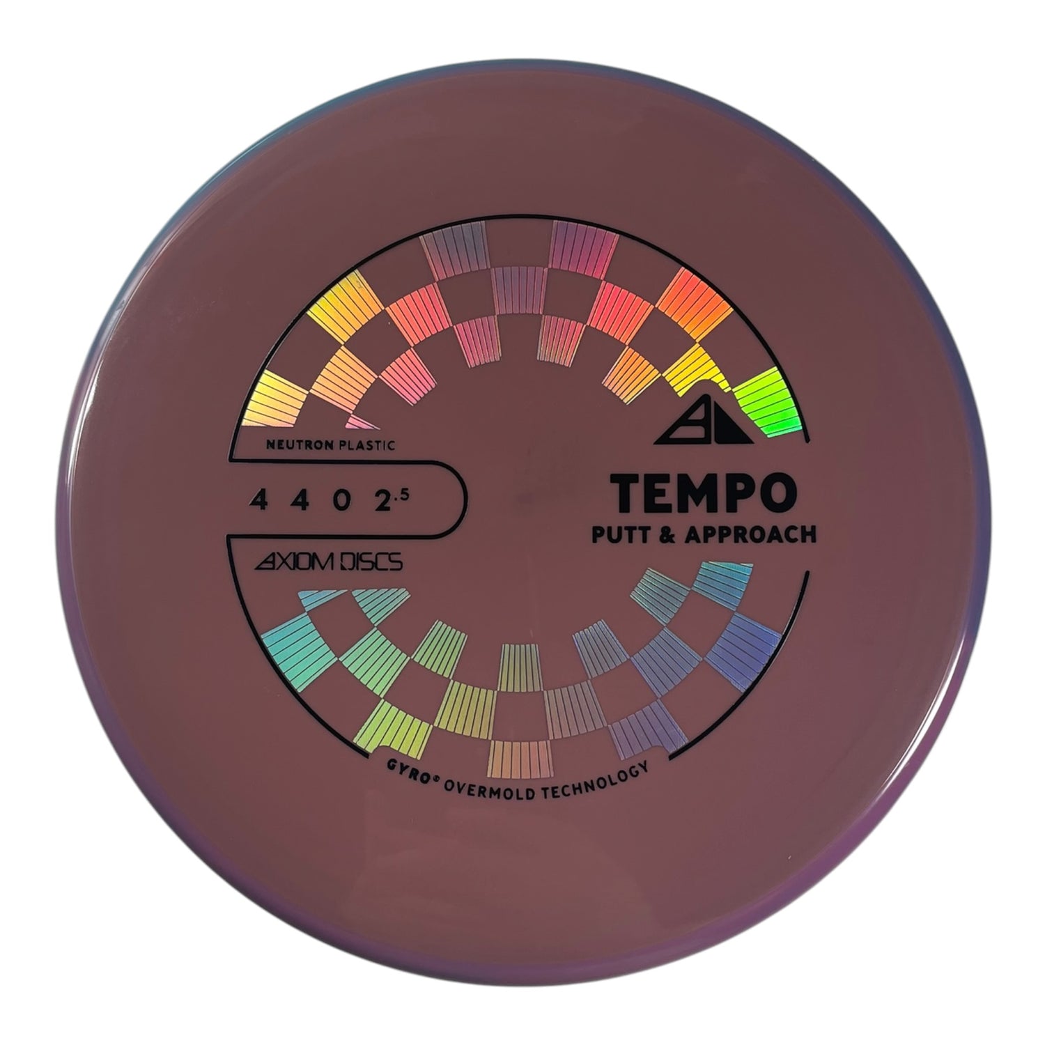 Axiom Discs Tempo | Neutron | Pink/Purple 168g (Project Lab Coat) Disc Golf