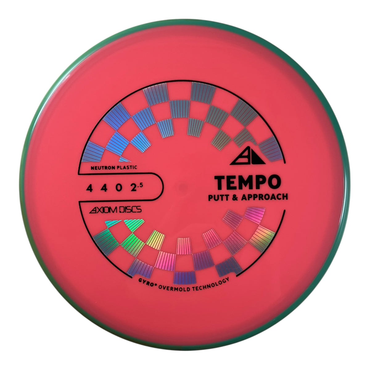 Axiom Discs Tempo | Neutron | Pink/Teal 168g Disc Golf
