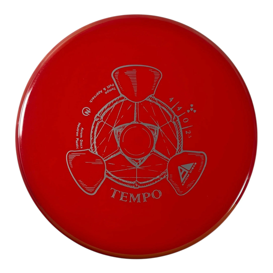 Axiom Discs Tempo | Neutron | Red/Orange 166g Disc Golf