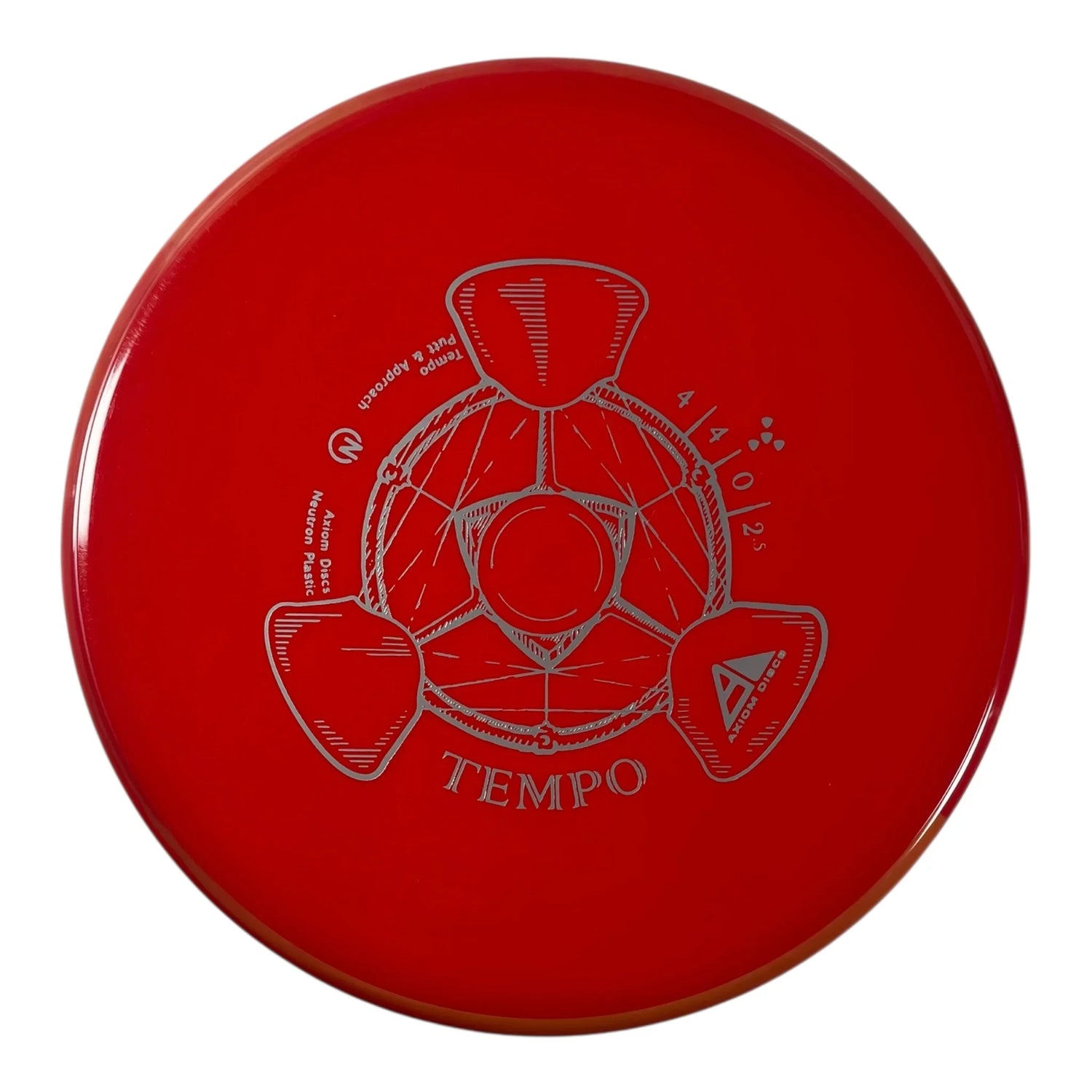 Axiom Discs Tempo | Neutron | Red/Orange 166g Disc Golf