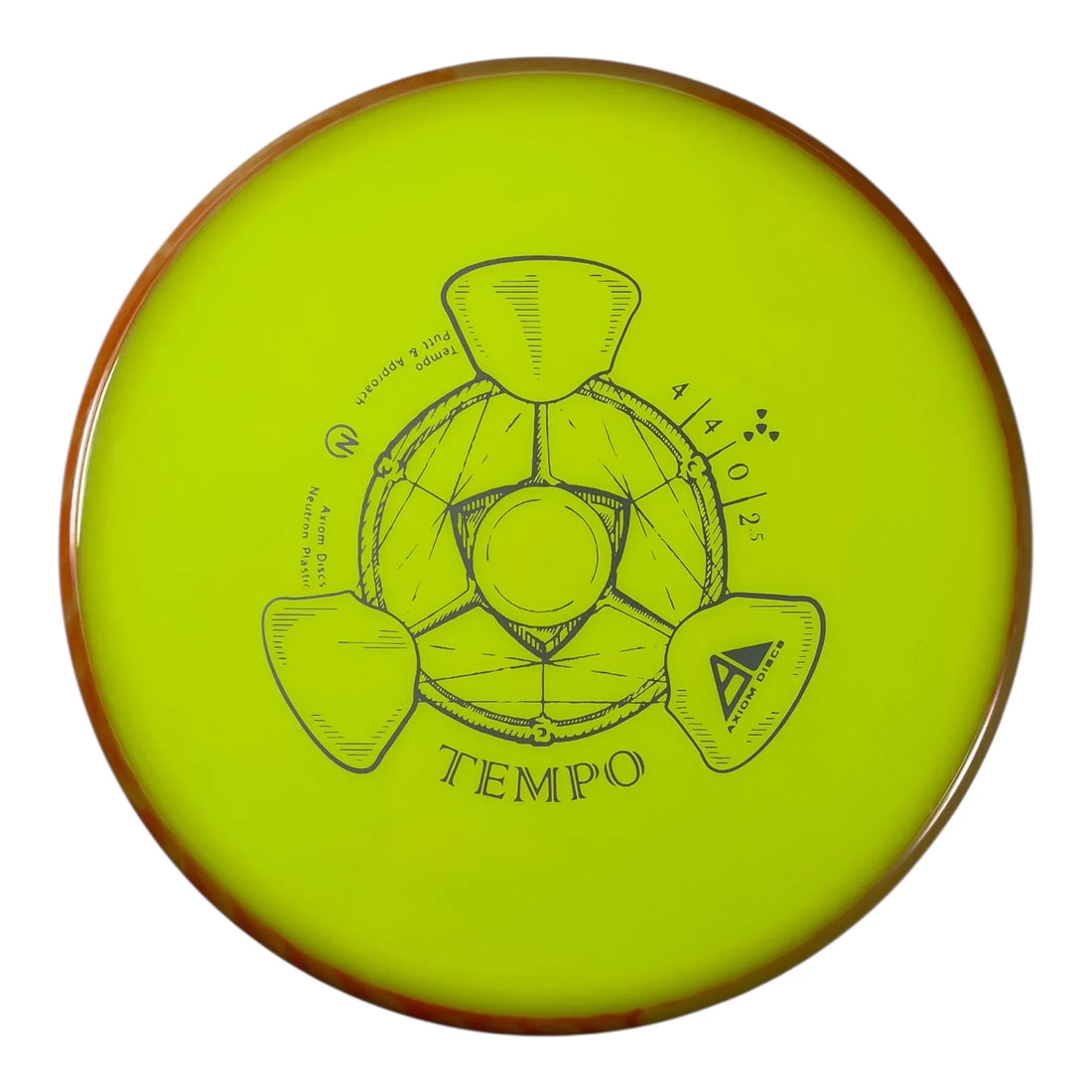 Axiom Discs Tempo | Neutron | Yellow/Orange 171g Disc Golf