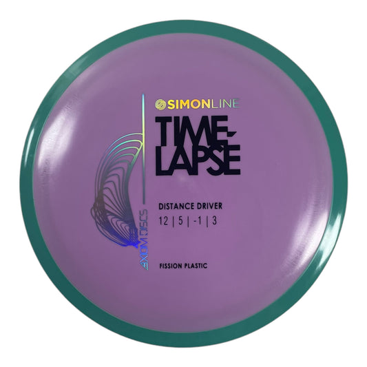 Axiom Discs Time - Lapse | Fission | Purple/Green 168g Disc Golf