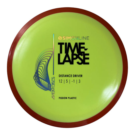 Axiom Discs Time - Lapse | Fission | Yellow/Orange 167g Disc Golf