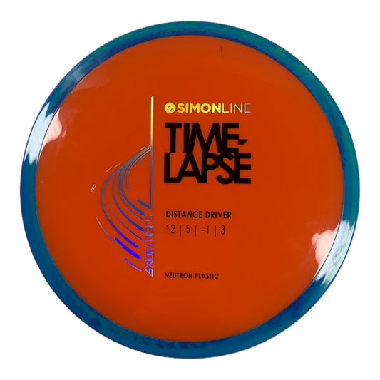 Axiom Discs Time - Lapse | Neutron | Orange/Blue 175g Disc Golf