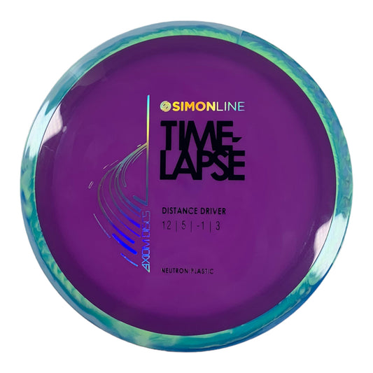 Axiom Discs Time - Lapse | Neutron | Purple/Blue 175g Disc Golf