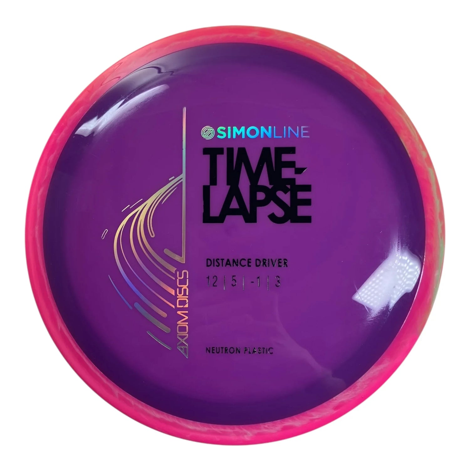 Axiom Discs Time-Lapse | Neutron | Purple/Pink 173g Disc Golf