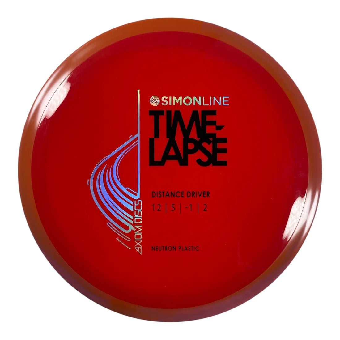 Axiom Discs Time-Lapse | Neutron | Red/Pink 174g (Retooled) Disc Golf