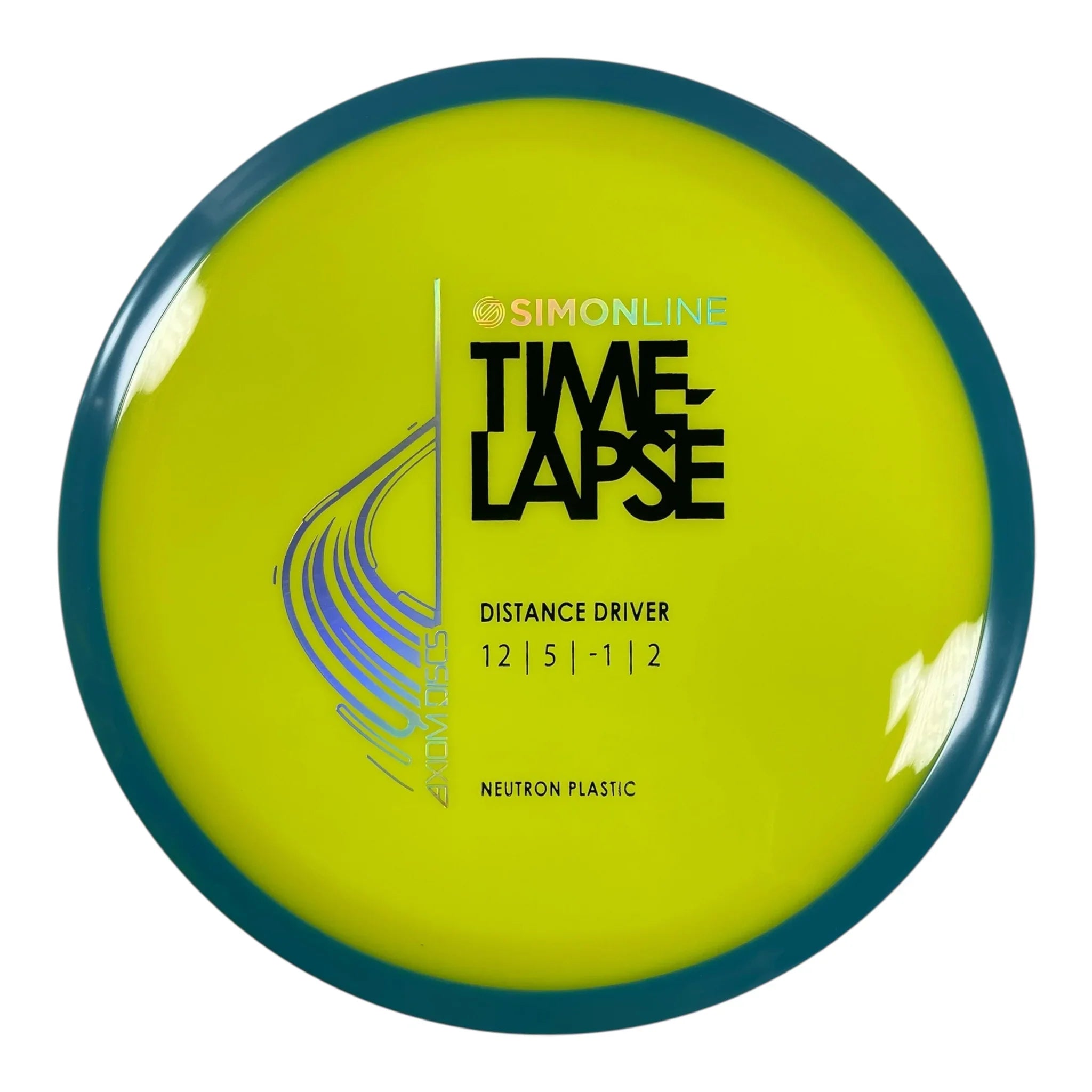 Axiom Discs Time-Lapse | Neutron | Yellow/Blue 174g (Retooled) Disc Golf
