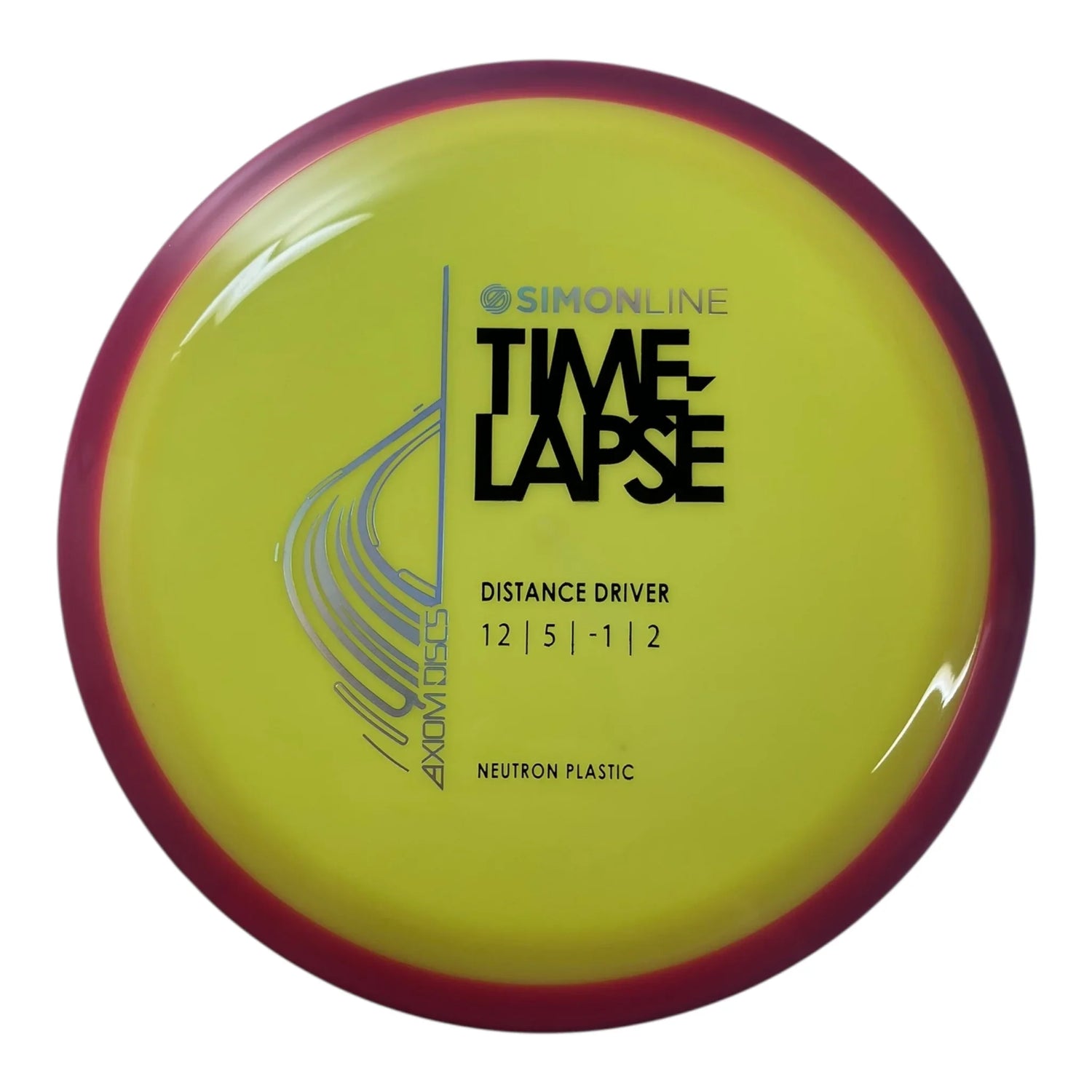 Axiom Discs Time-Lapse | Neutron | Yellow/Pink 173g (Retooled) Disc Golf