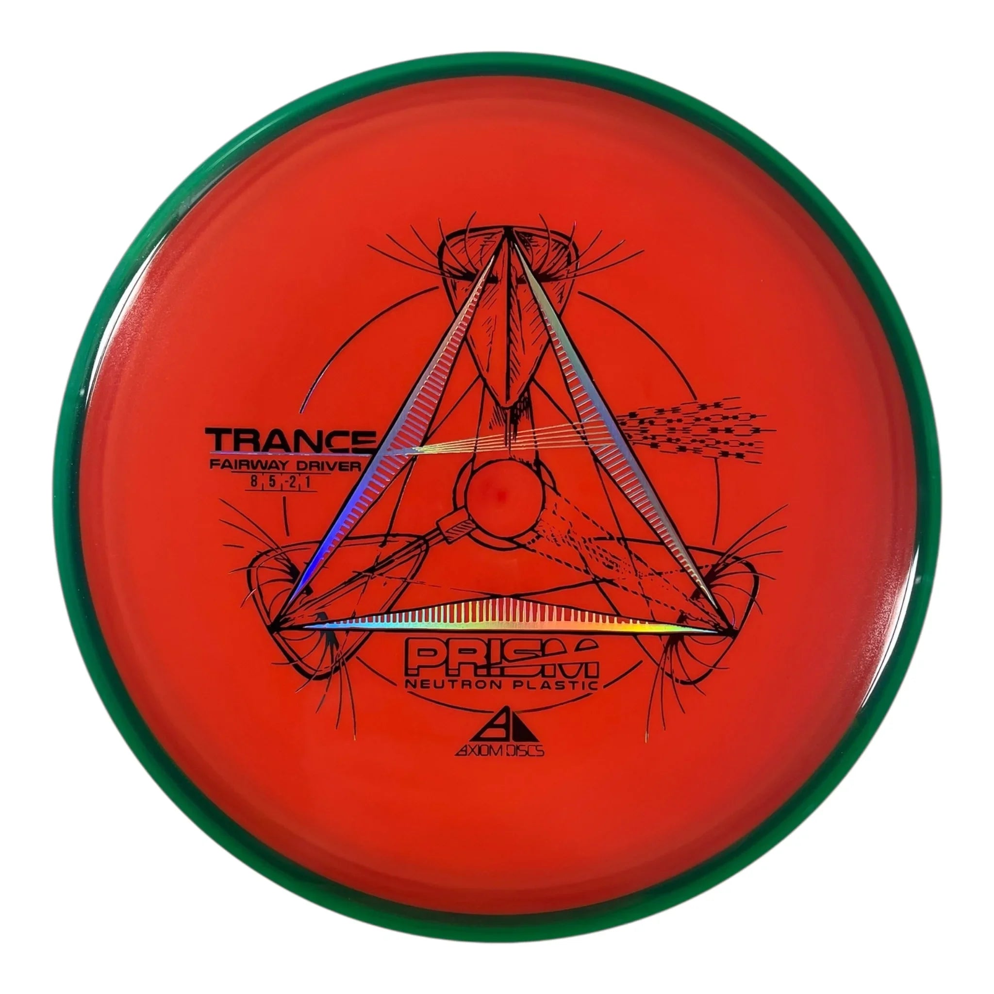 Axiom Discs Trance | Prism Neutron | Orange/Green 172g Disc Golf