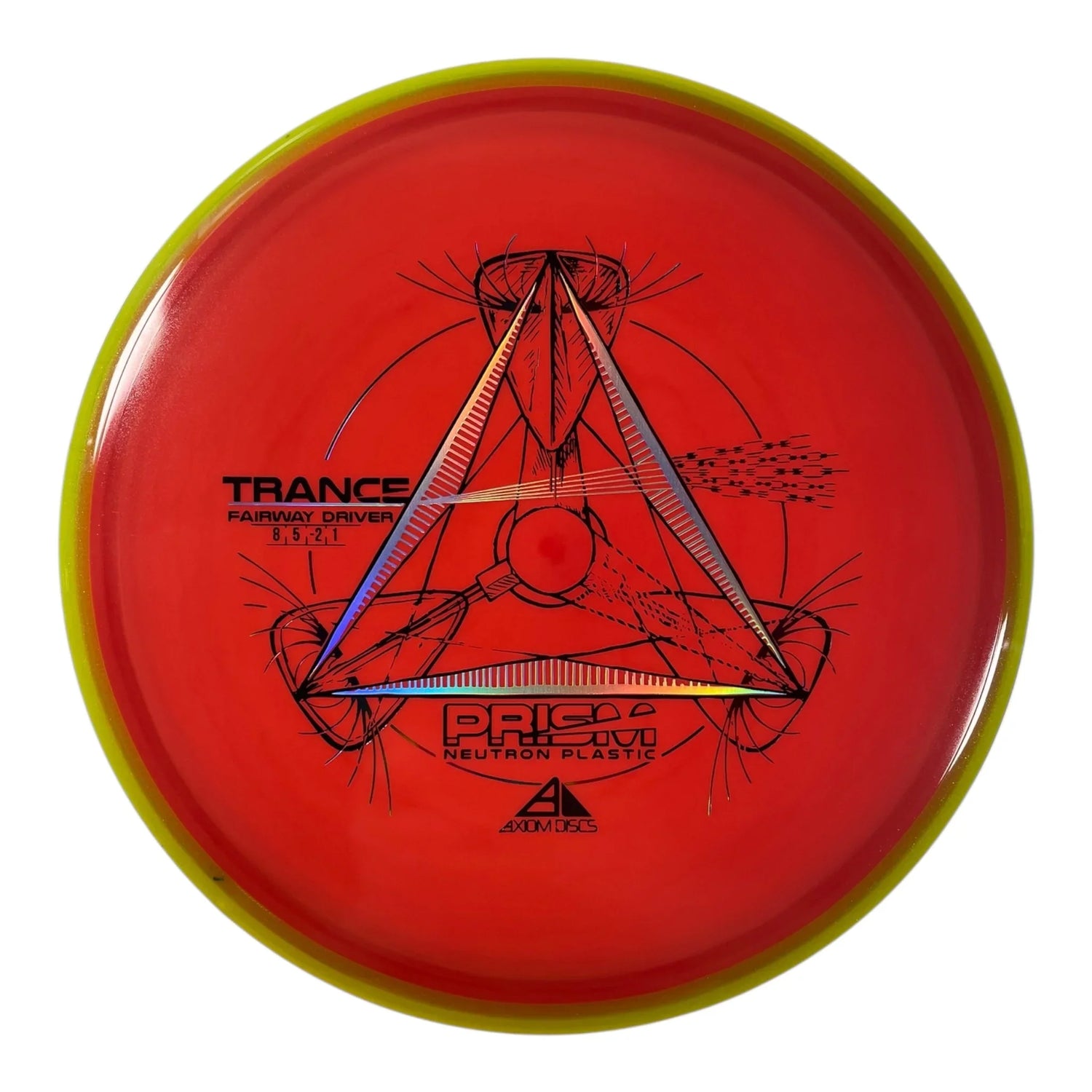 Axiom Discs Trance | Prism Neutron | Orange/Yellow 173g Disc Golf