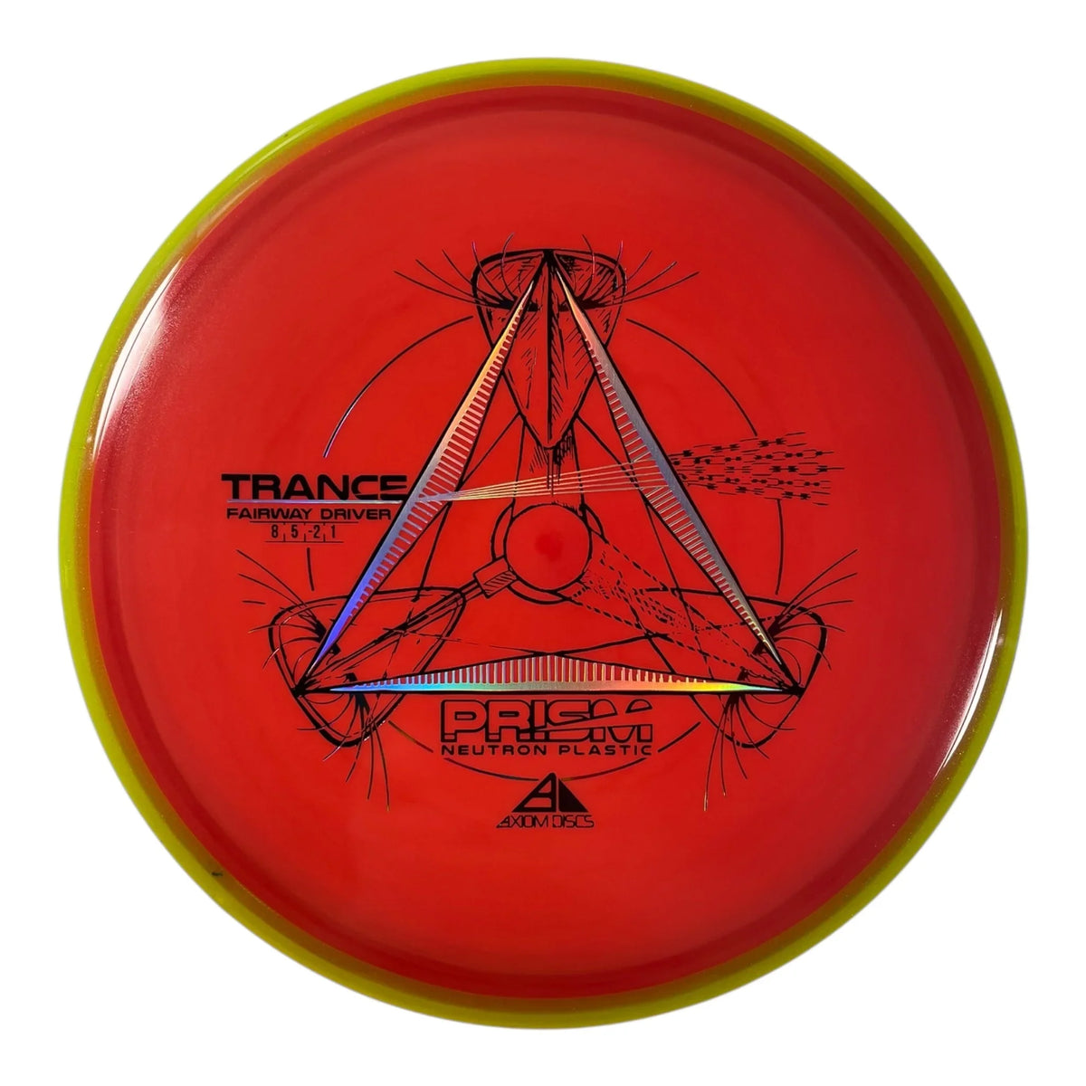 Axiom Discs Trance | Prism Neutron | Orange/Yellow 173g Disc Golf