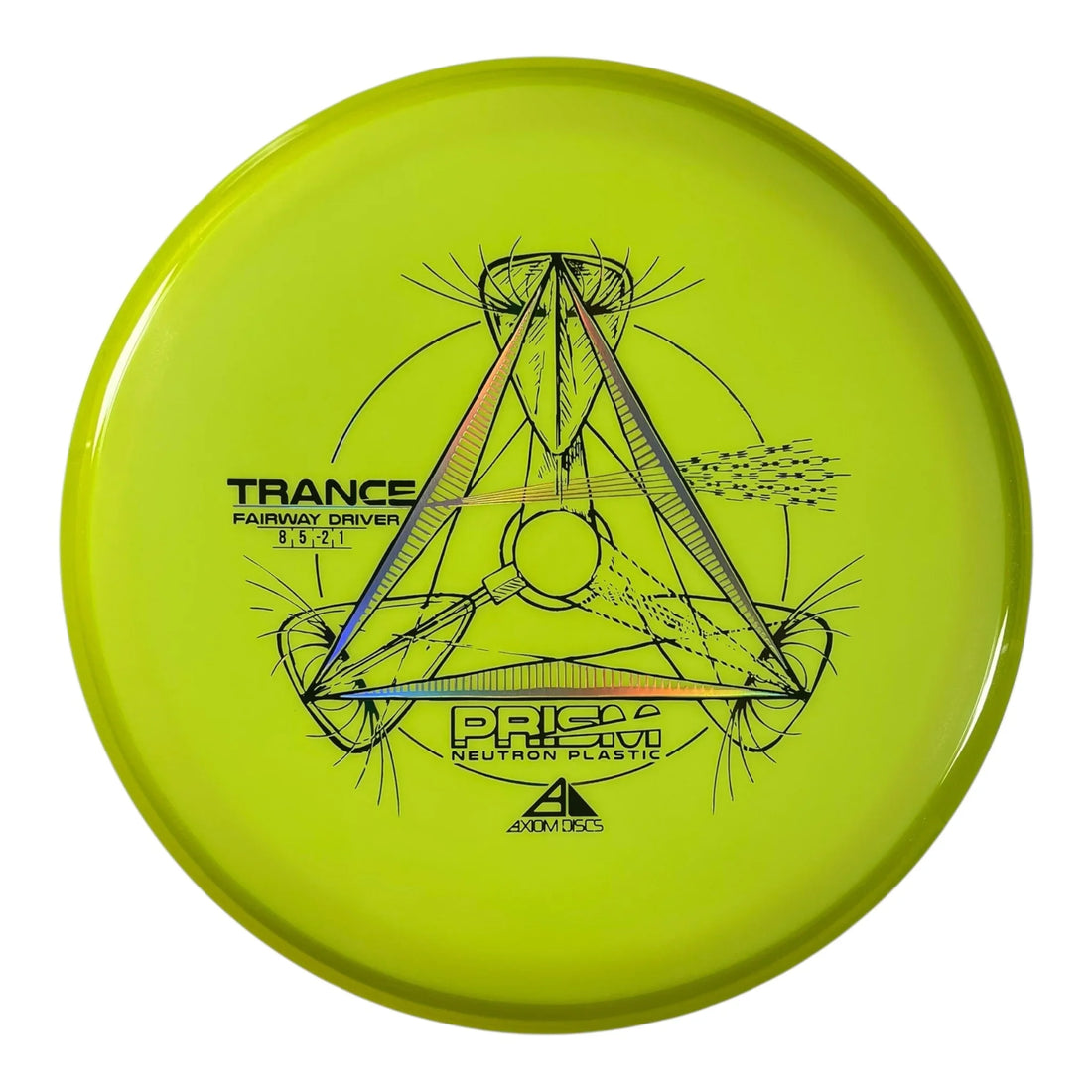 Axiom Discs Trance | Prism Neutron | Yellow/Green 172g Disc Golf