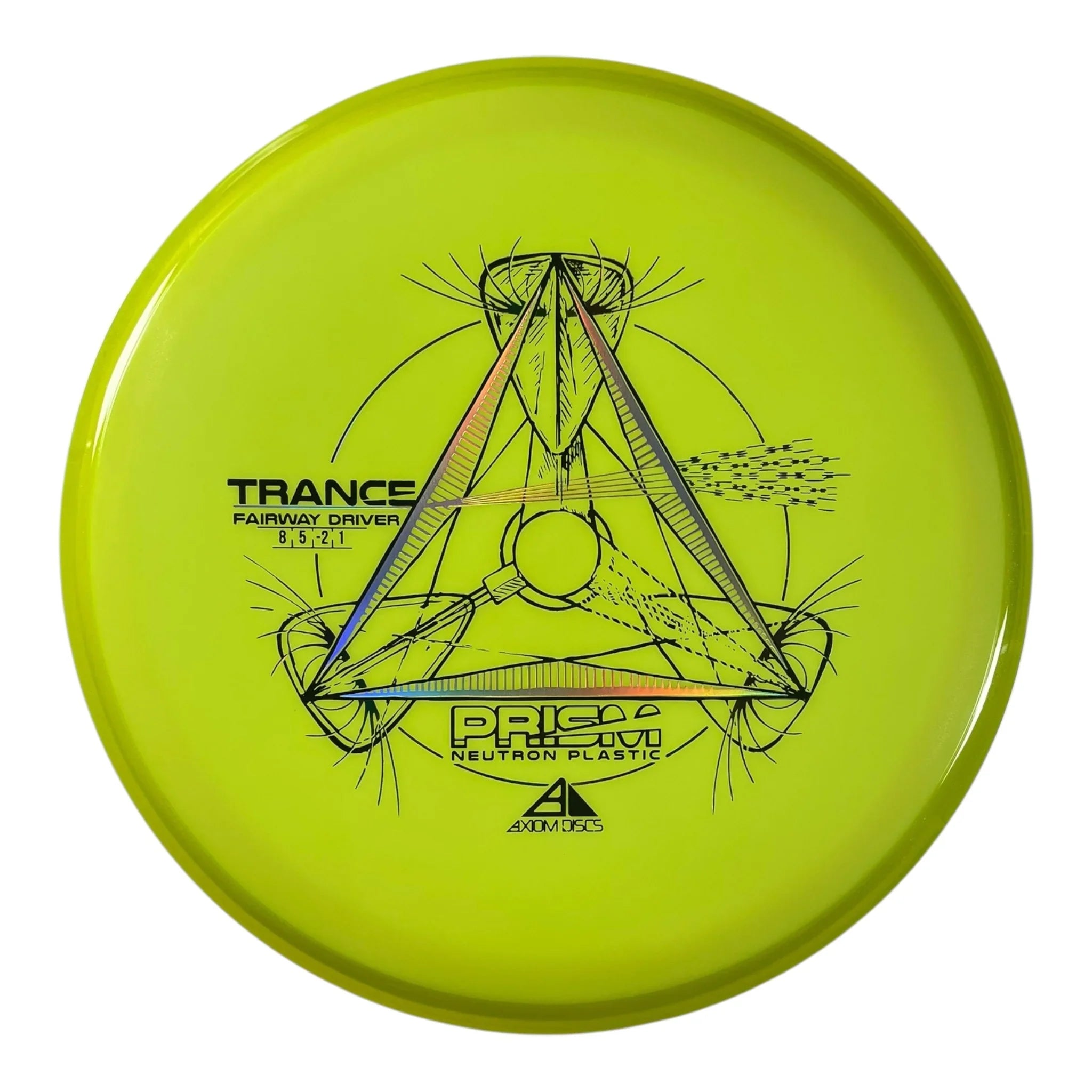 Axiom Discs Trance | Prism Neutron | Yellow/Green 172g Disc Golf