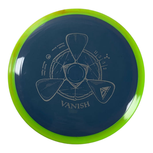 Axiom Discs Vanish | Neutron | Blue/Green 160g Disc Golf