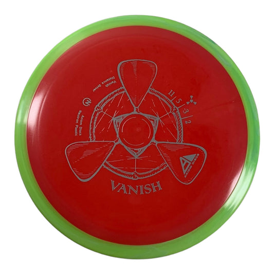 Axiom Discs Vanish | Neutron | Red/Green 165g Disc Golf