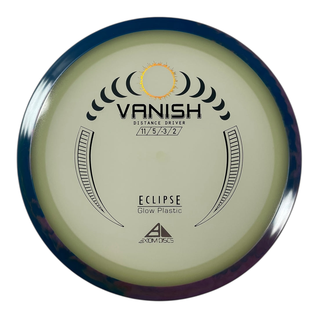 Axiom Discs Vanish | Eclipse | Glow/Blue 174g Disc Golf