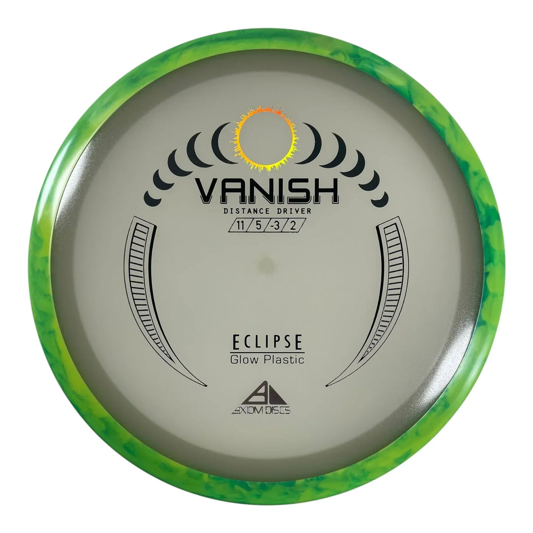 Axiom Discs Vanish | Eclipse | Glow/Green 173g Disc Golf