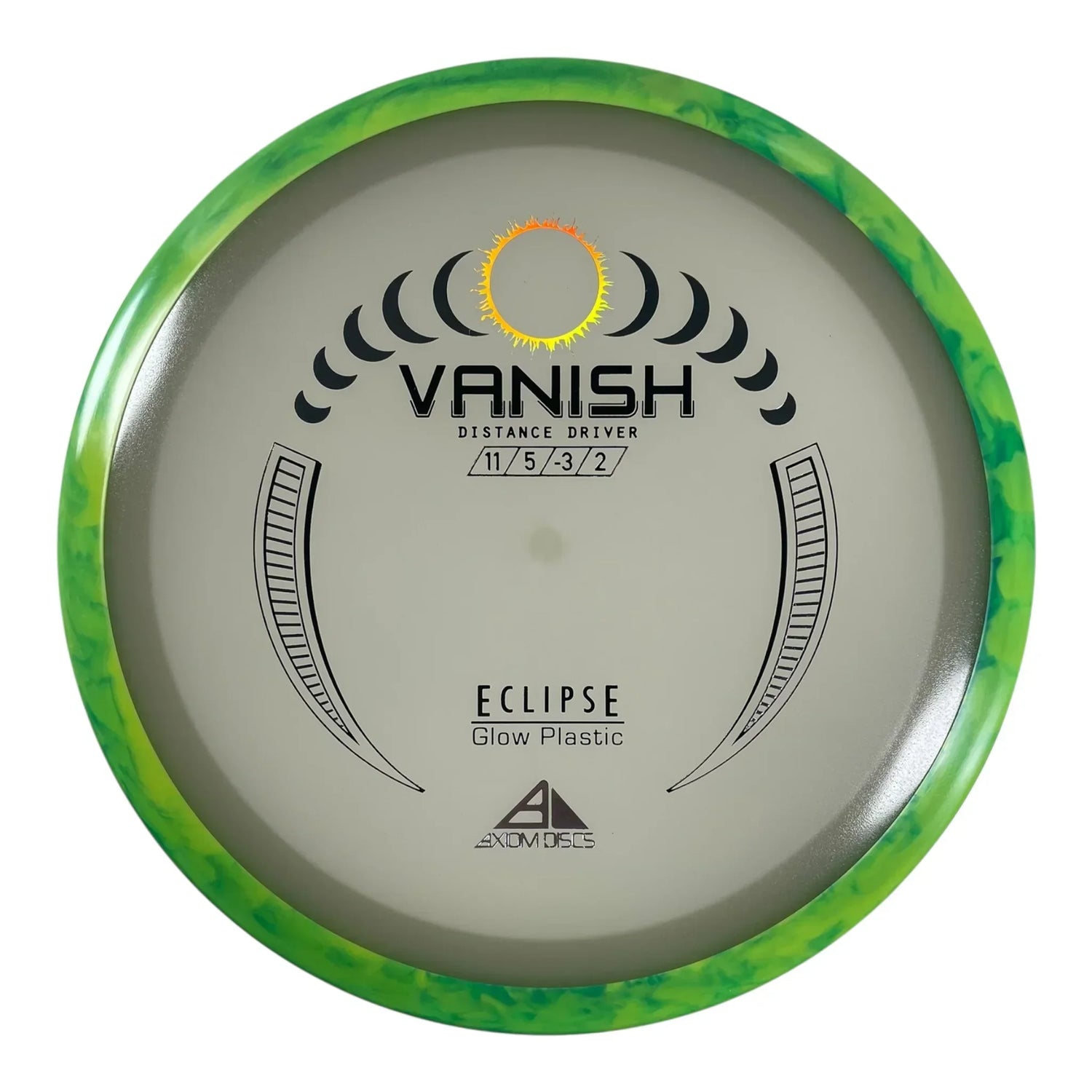 Axiom Discs Vanish | Eclipse | Glow/Green 173g Disc Golf