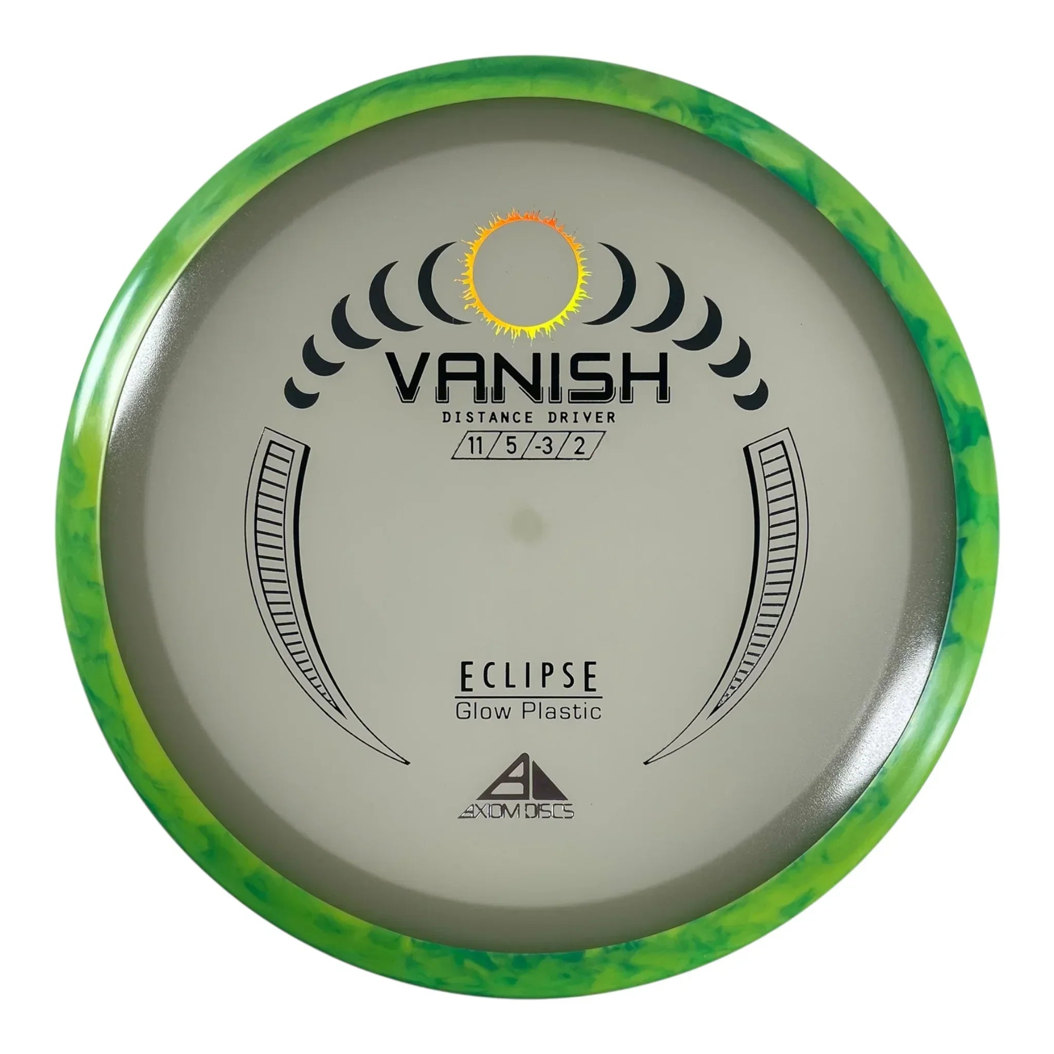 Axiom Discs Vanish | Eclipse | Glow/Green 173g Disc Golf