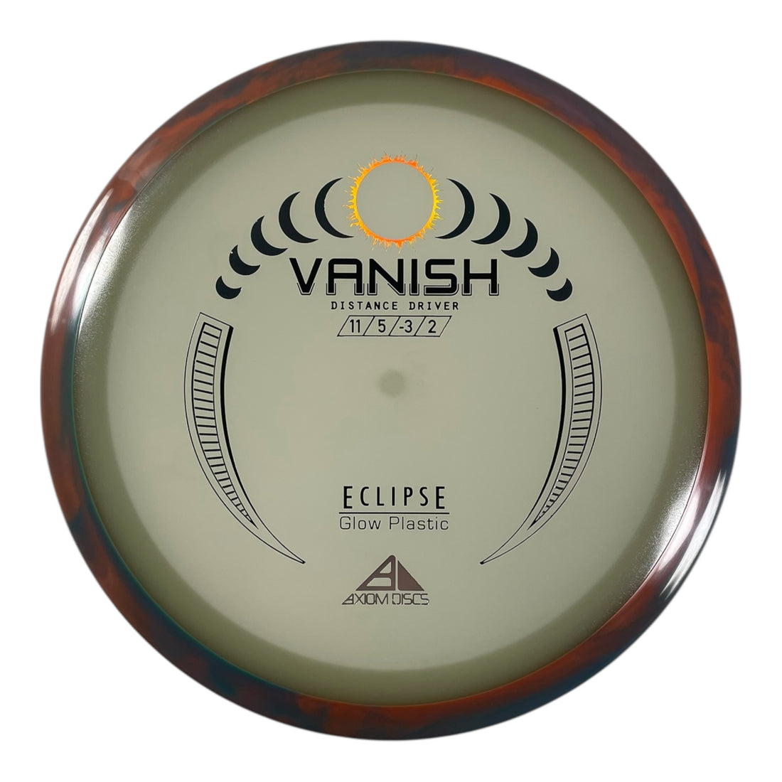 Axiom Discs Vanish | Eclipse | Glow/Orange 169g Disc Golf