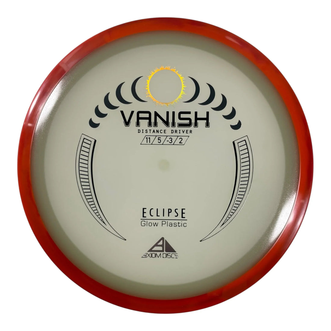 Axiom Discs Vanish | Eclipse | Glow/Orange 169g Disc Golf